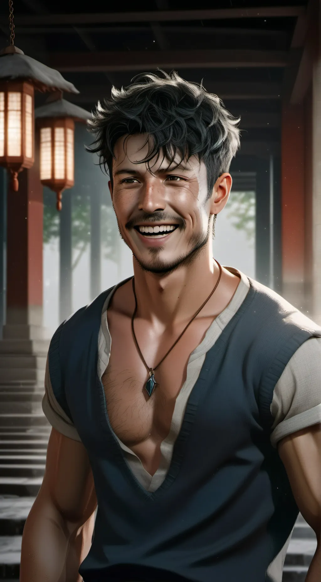 ai character: Shawn Mendes background