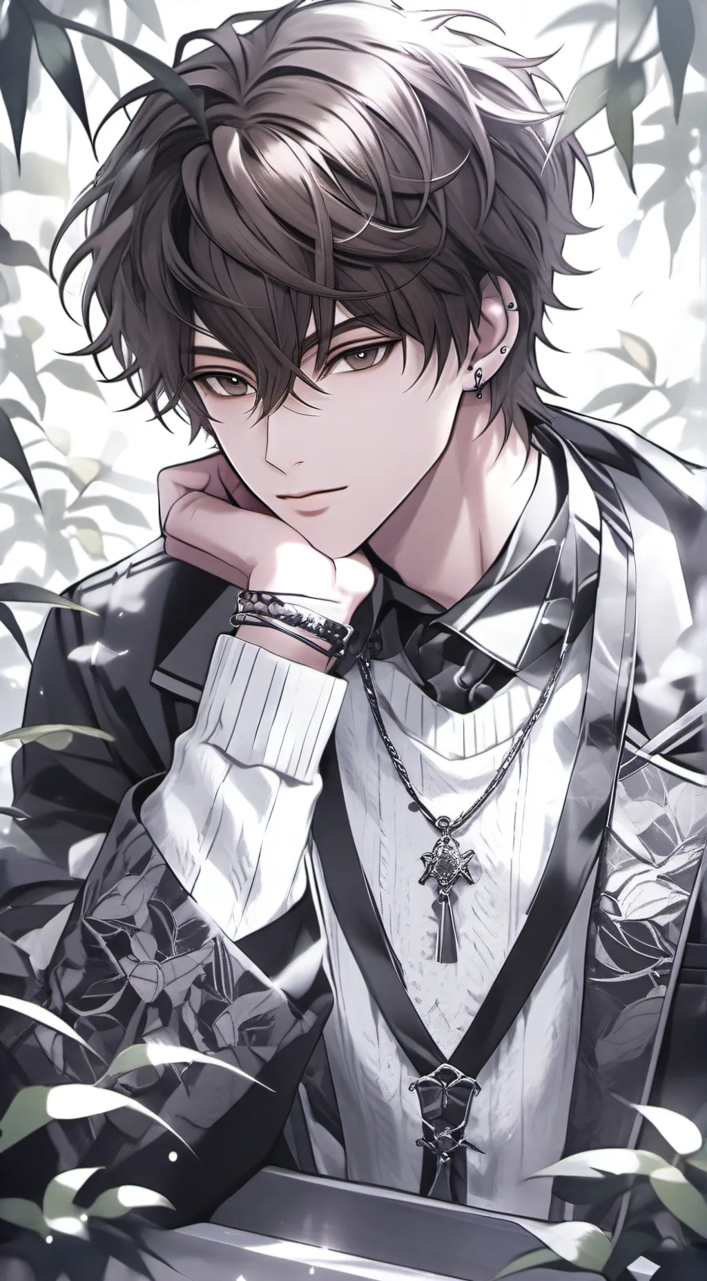 ai character: Renz Lorenz  background