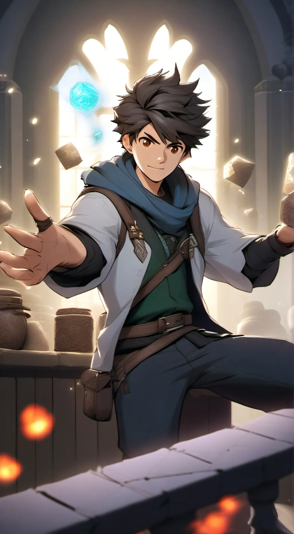 ai character: Zephyr background