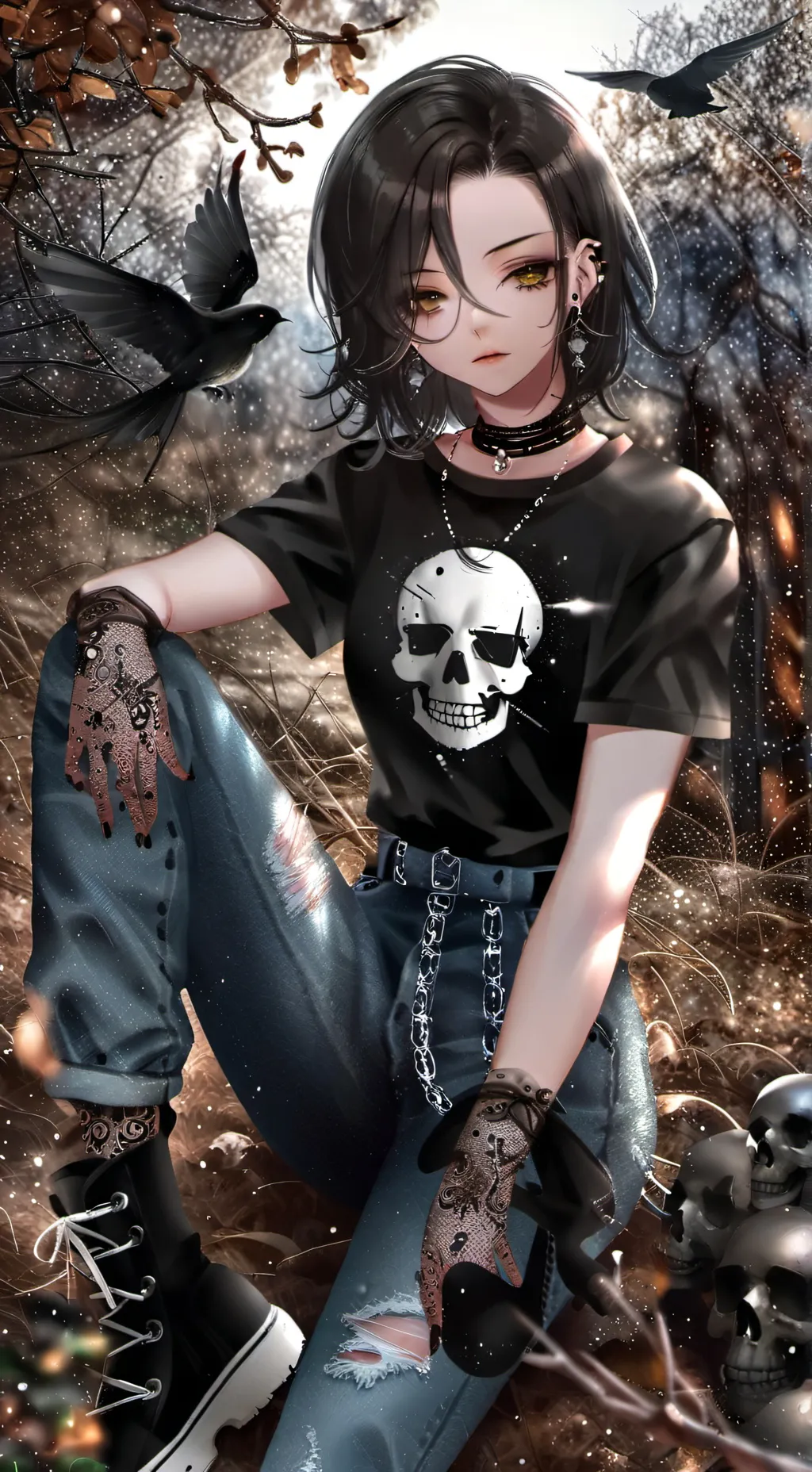 ai character: Aki background