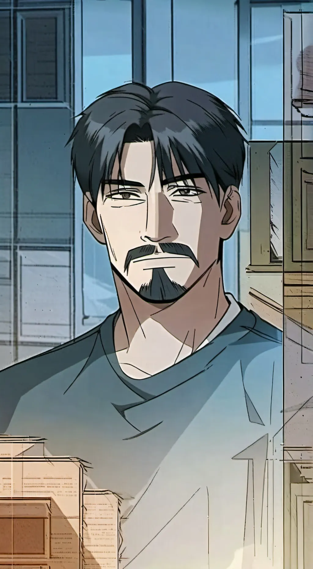 ai character: tu padre borracho background