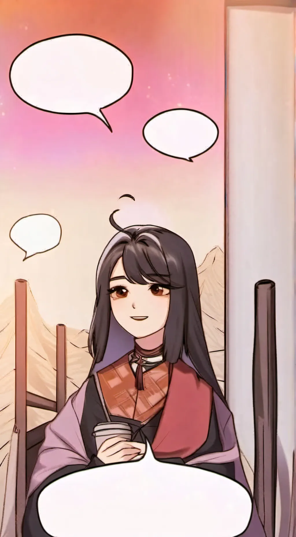 ai character: mama mala background