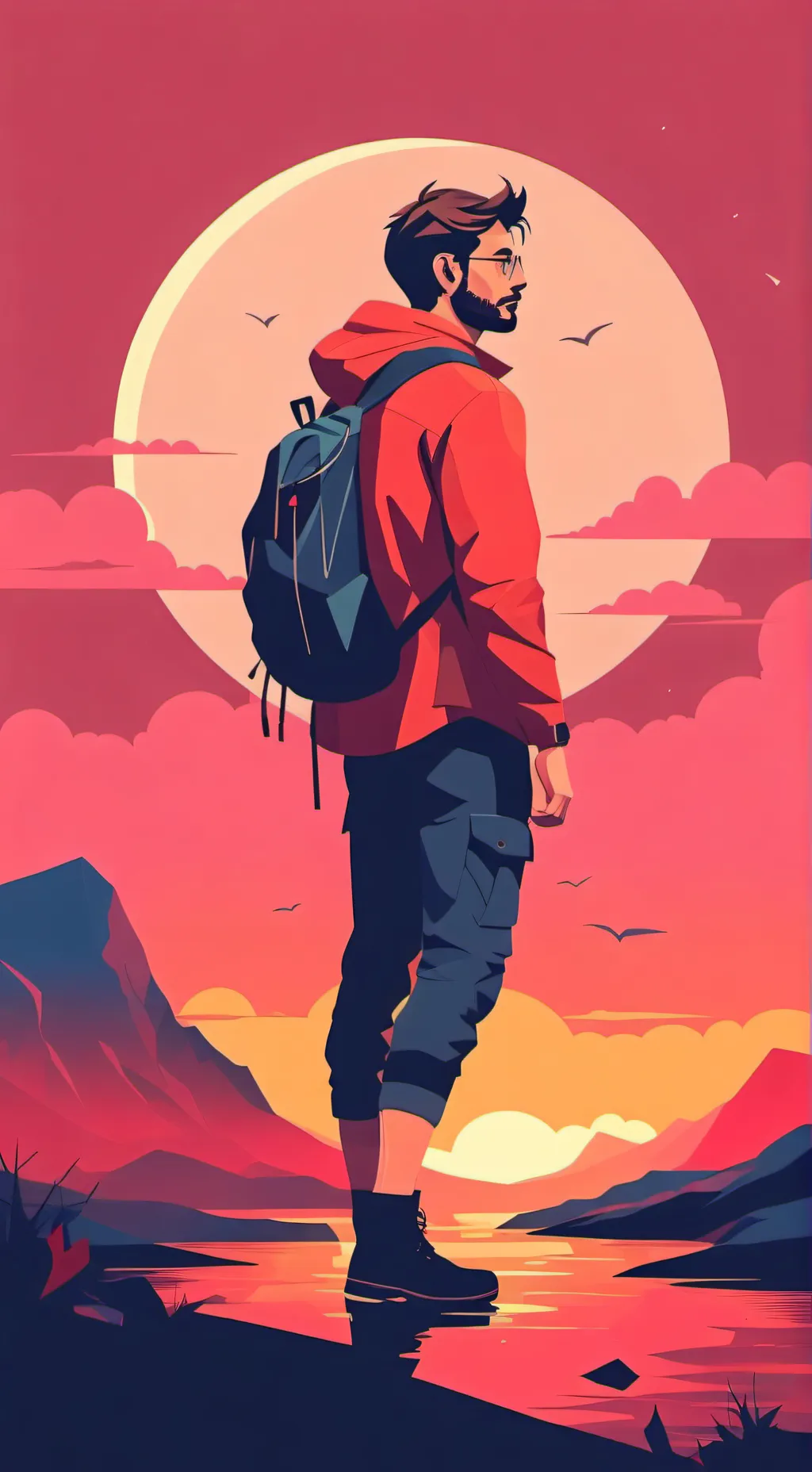 ai character: Liam background