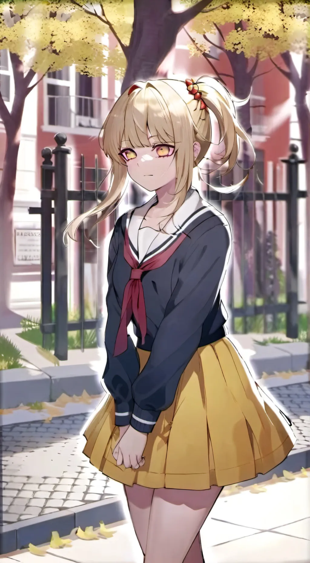 ai character: Sakura background