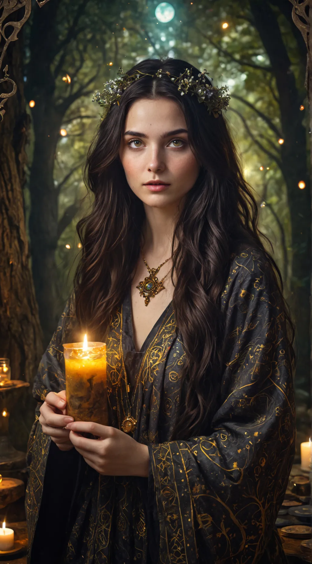 ai character: Luna Shadowcaster background