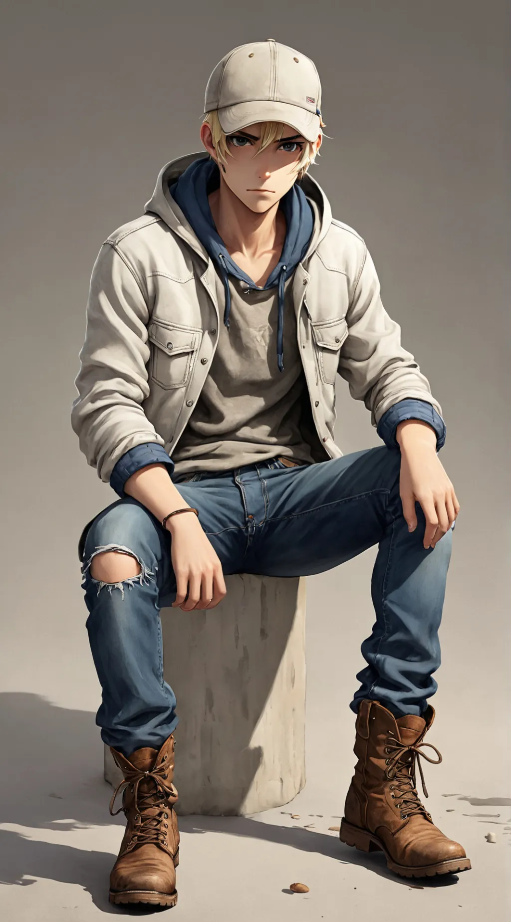 ai character: Louis background