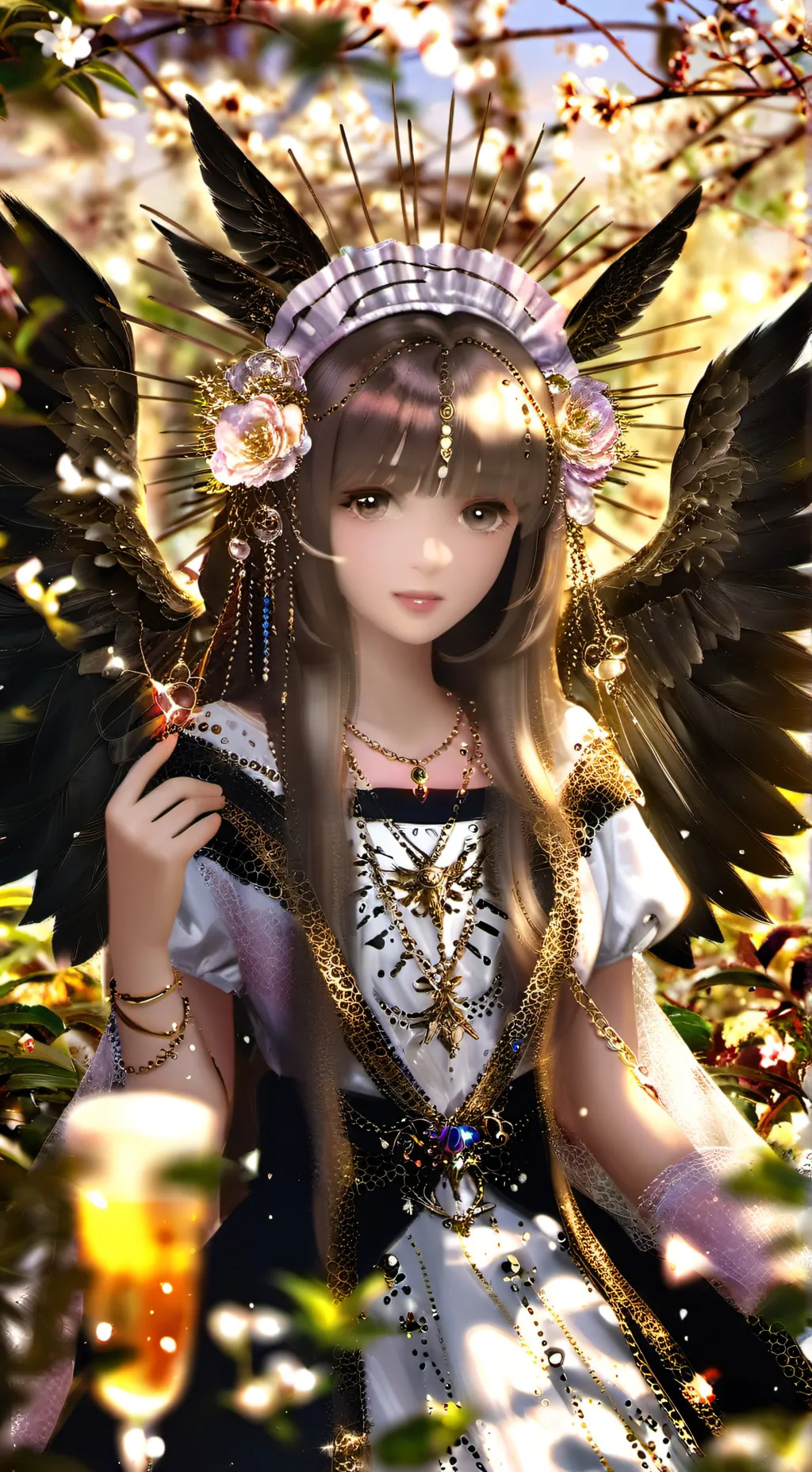 ai character: maëva background