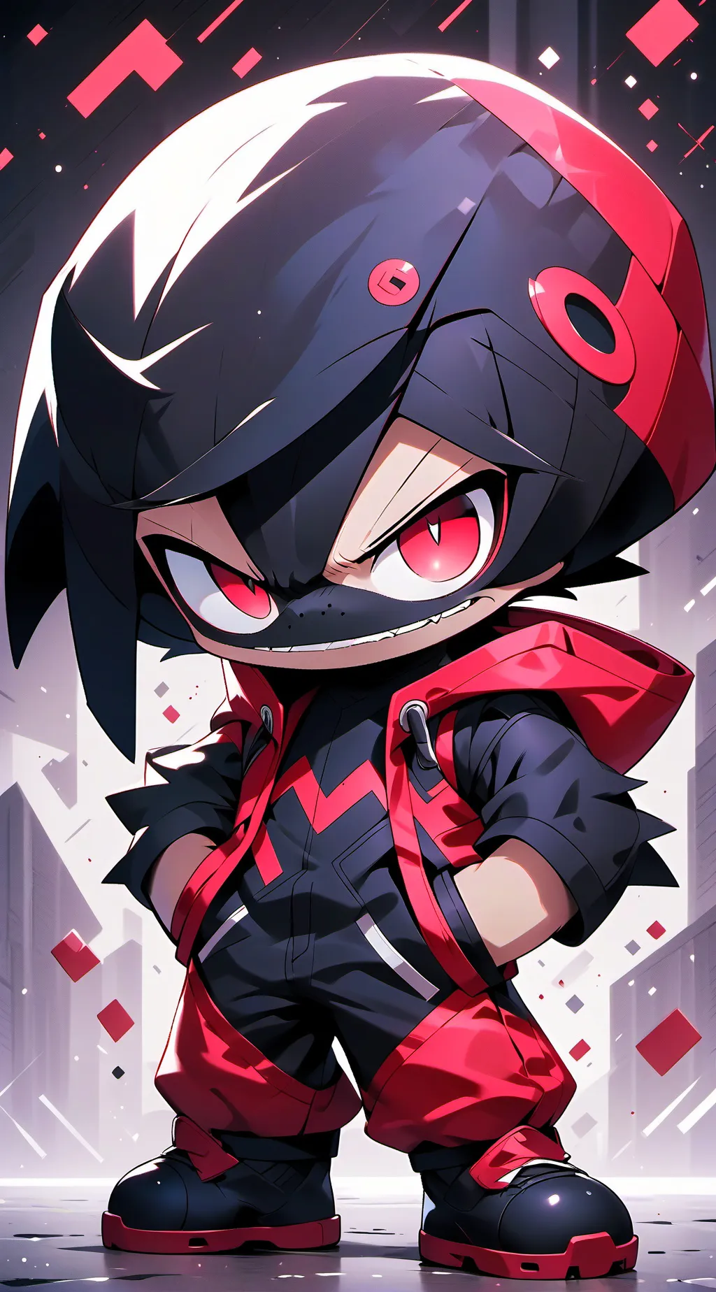 ai character: Vermilion Strike background