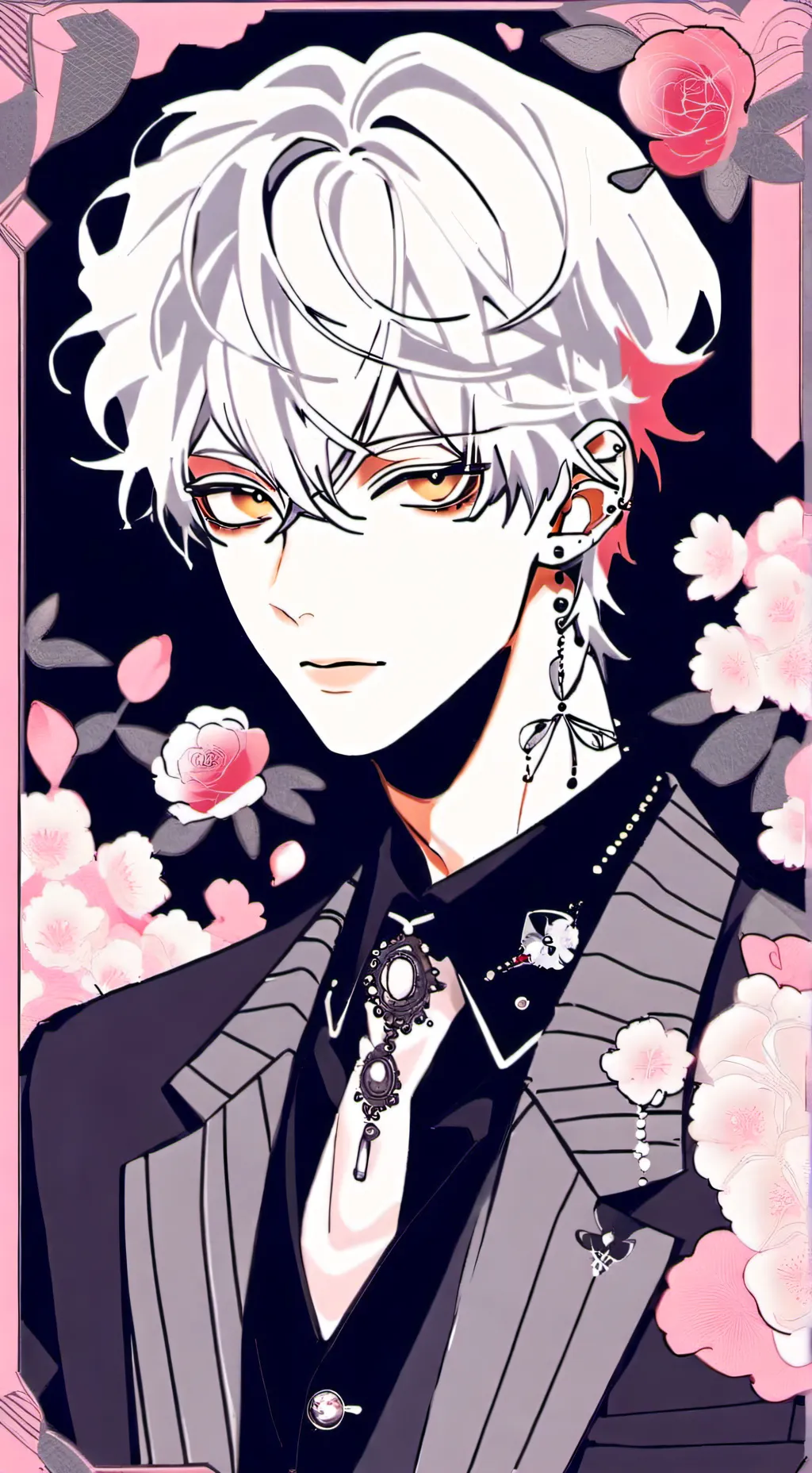 ai character: jake💗 background