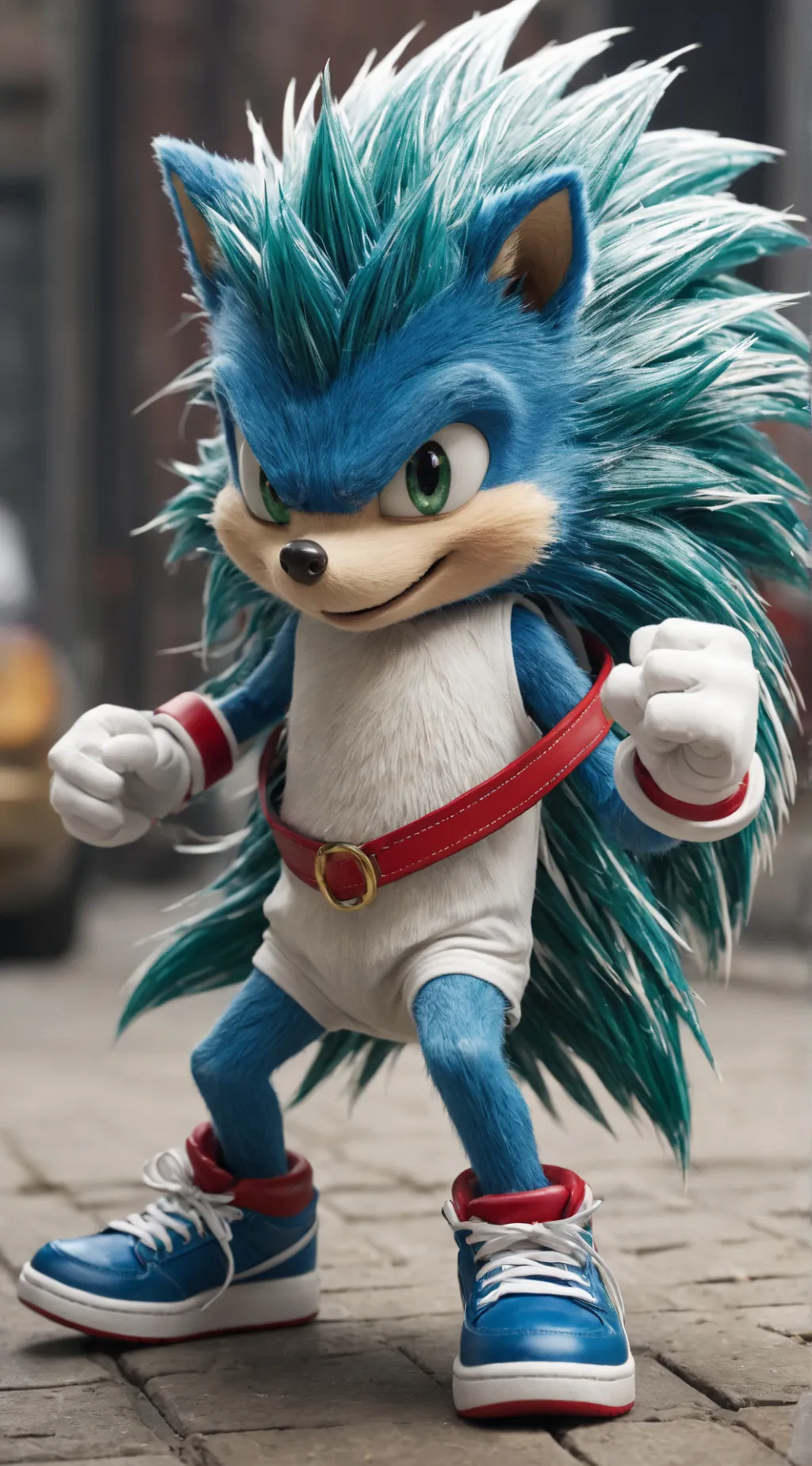 ai character: Sonic the Hedgehog background