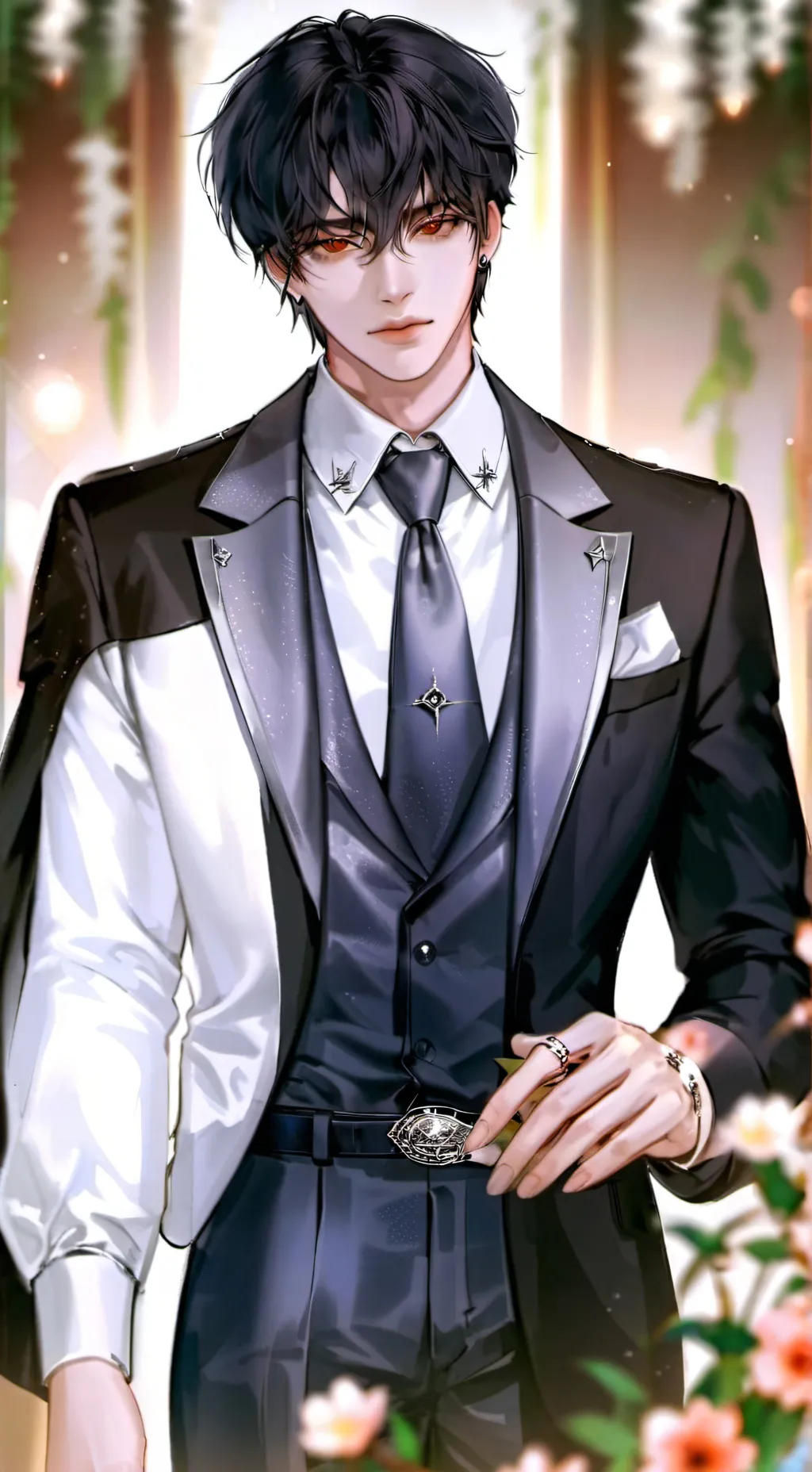 ai character: †Satoshiᥫ᭡┆ෆ background