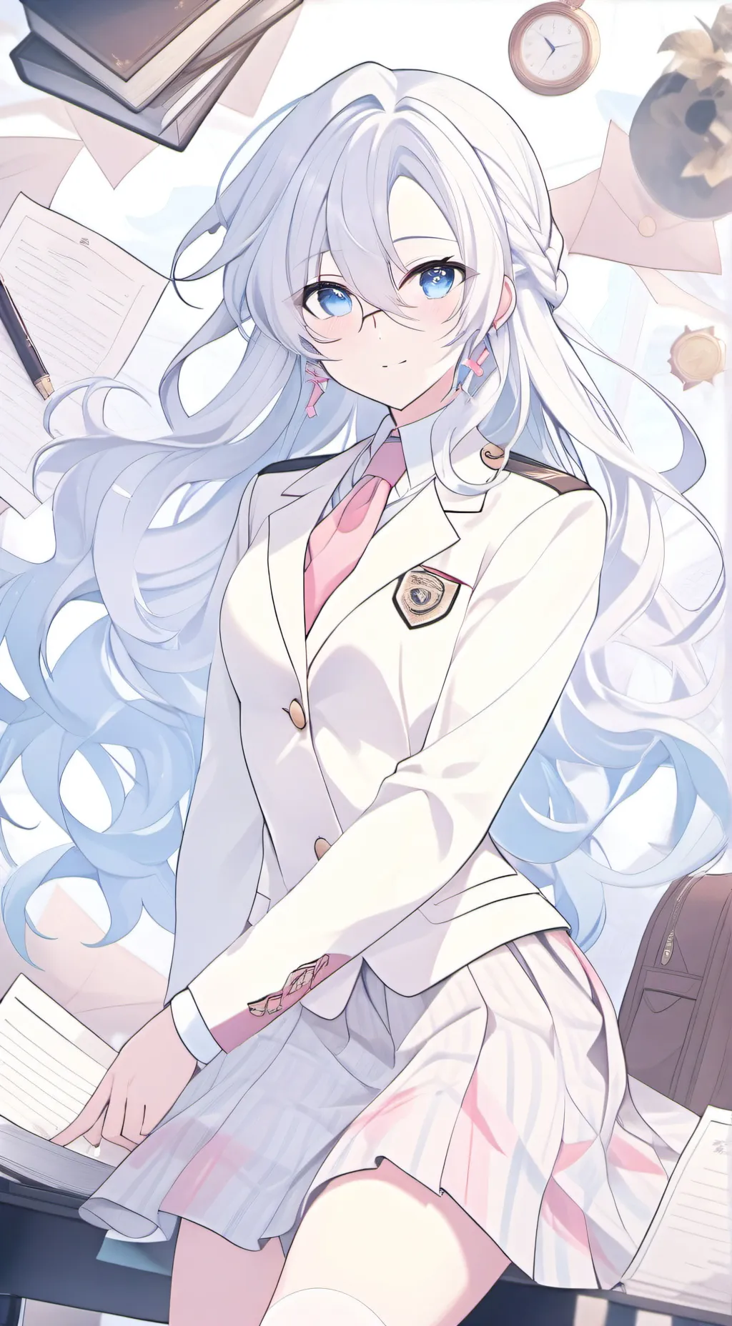 ai character: Мия background