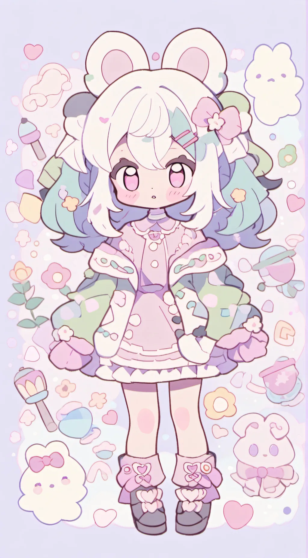 ai character: niña castrosa background