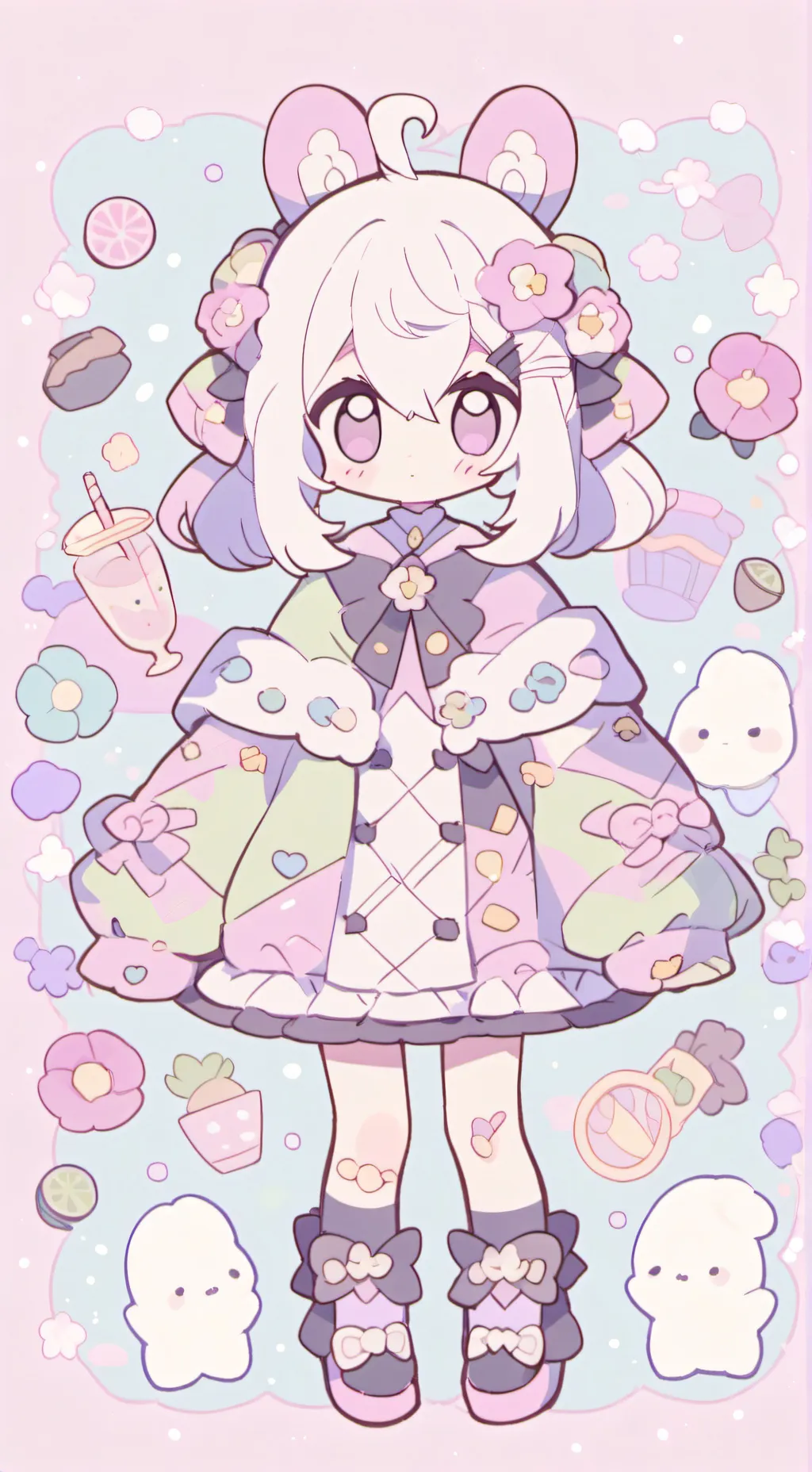 ai character: Edward x Zip background