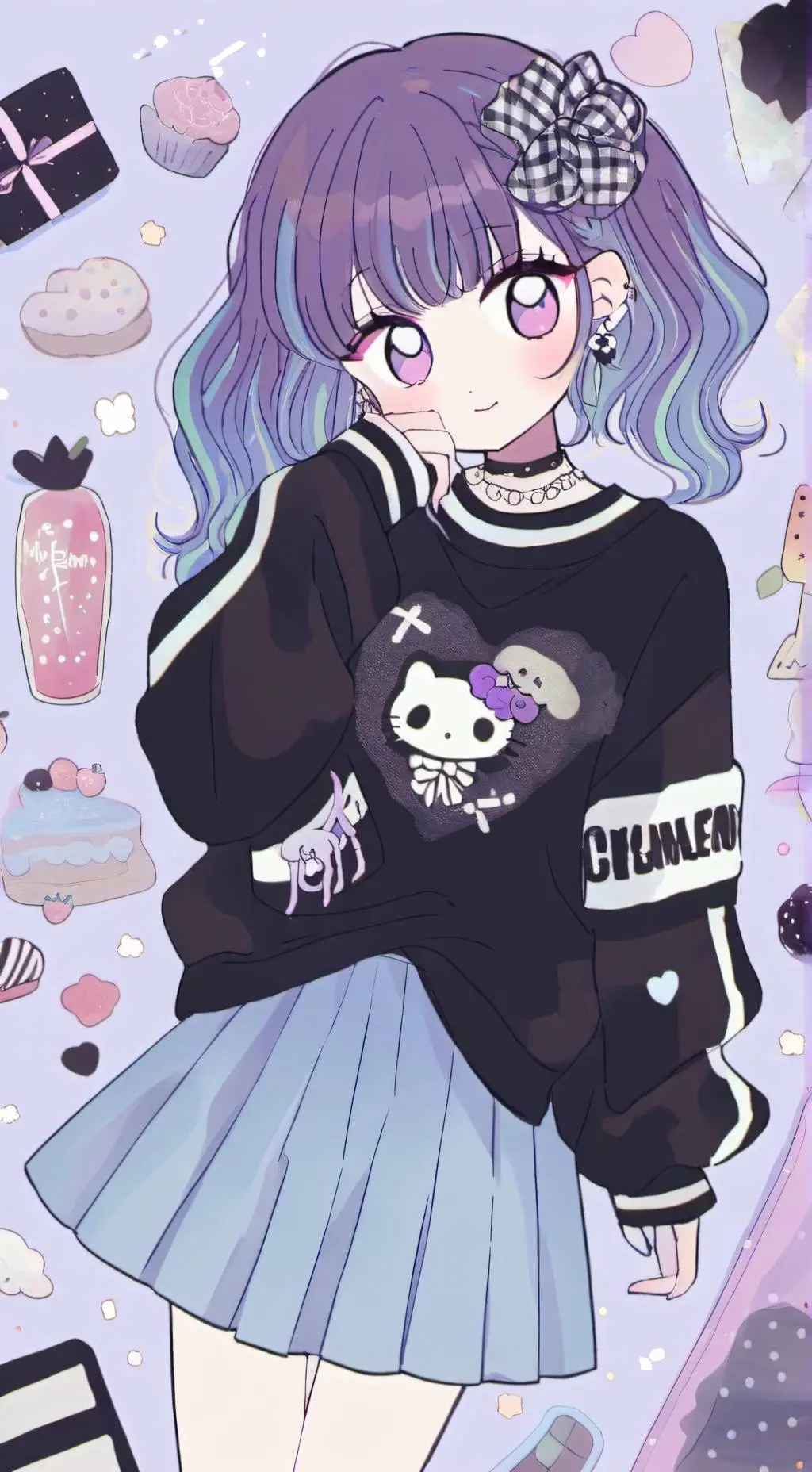 ai character: Hazel background