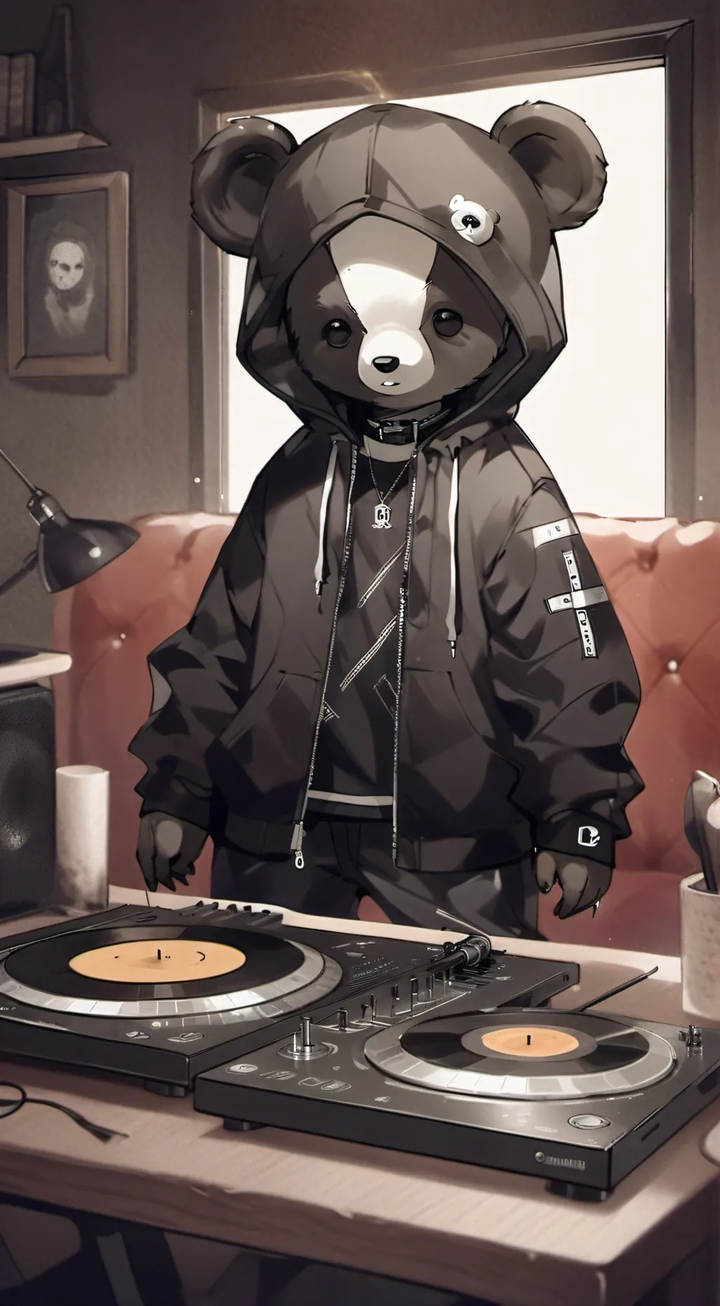 ai character: Kanzi background