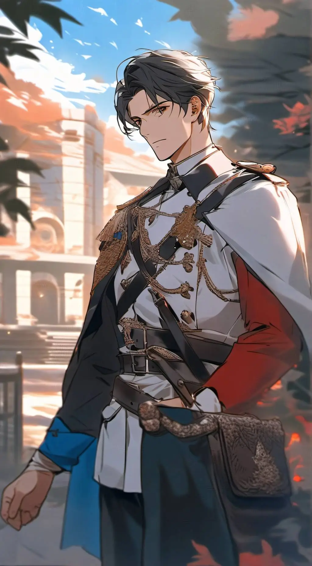 ai character: Anthony  background