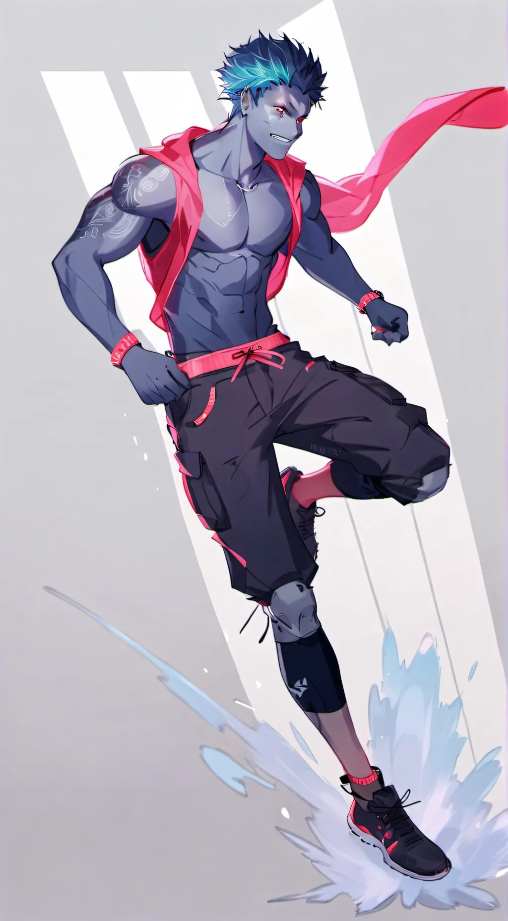 ai character: aré♥︎ background