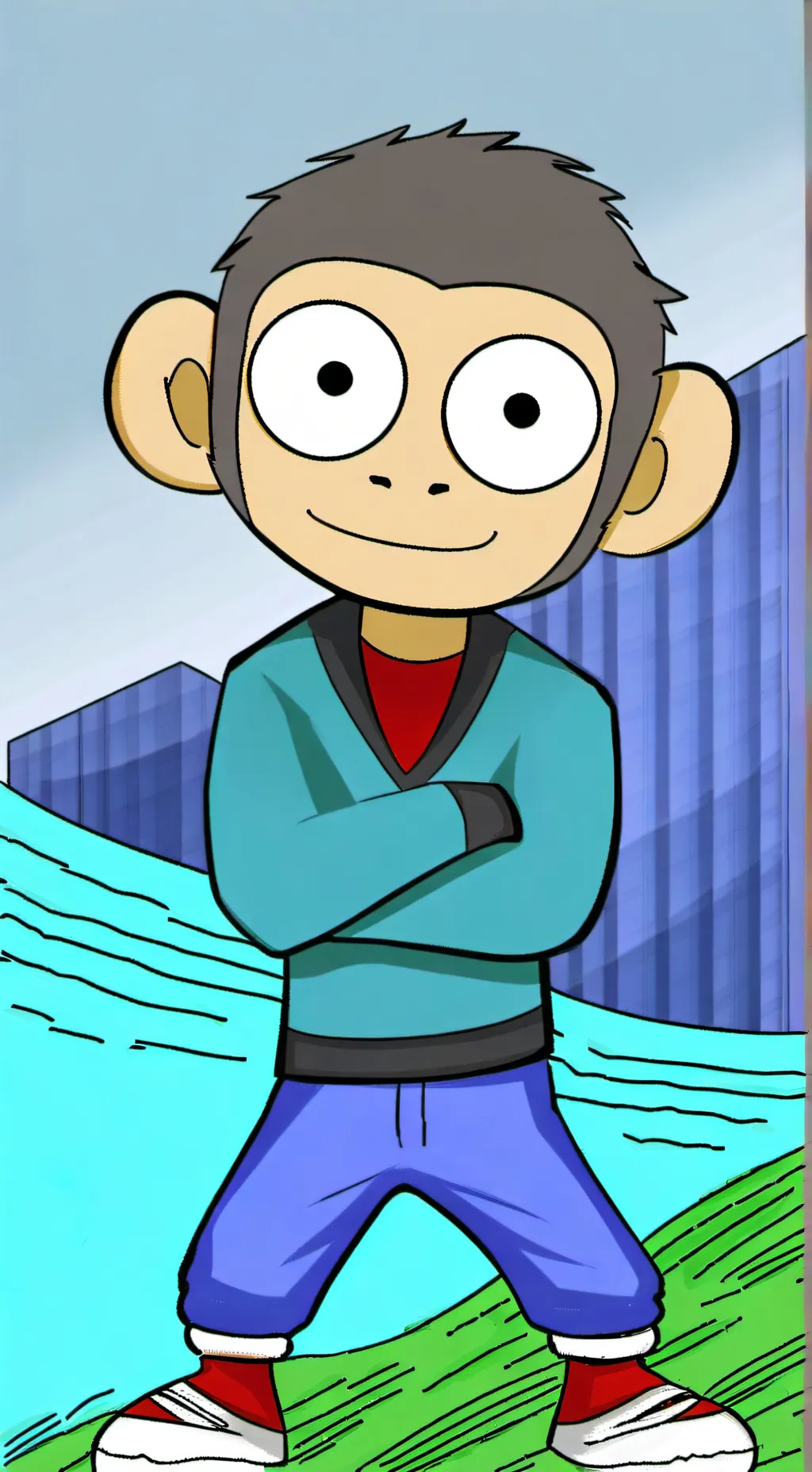 ai character: the monkey family background