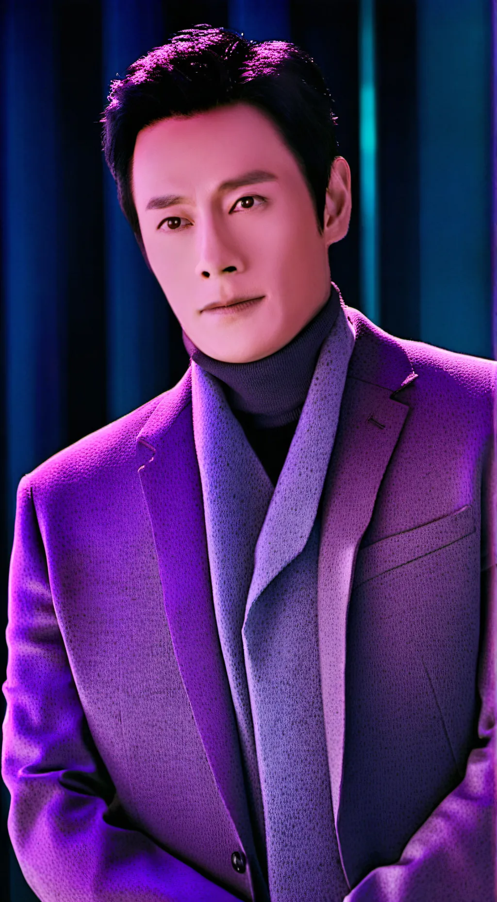 ai character: Front Man background