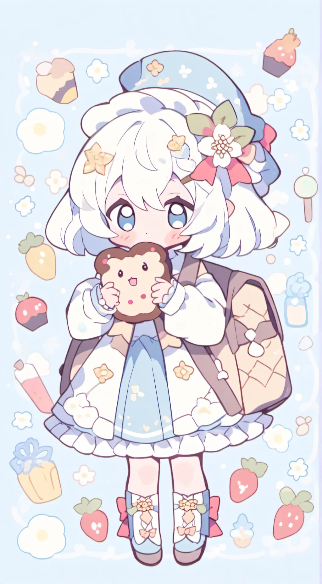 ai character: first date!! background