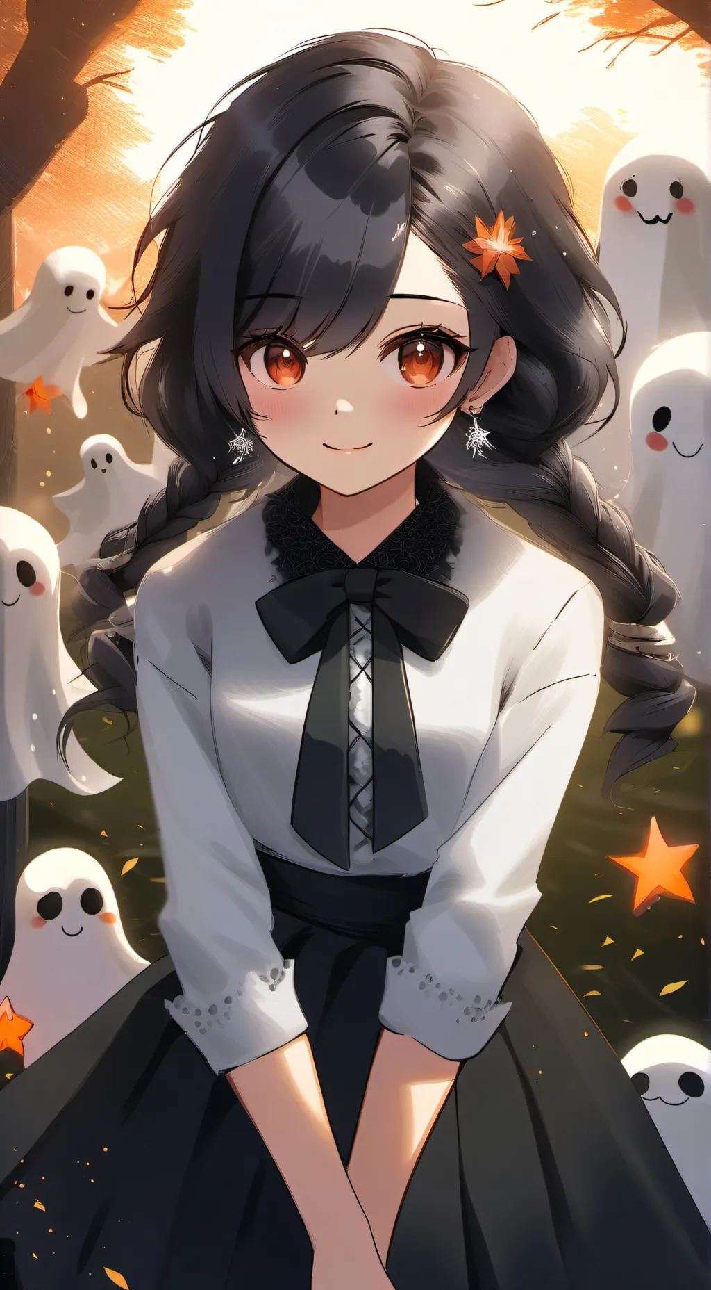 ai character: Мила background