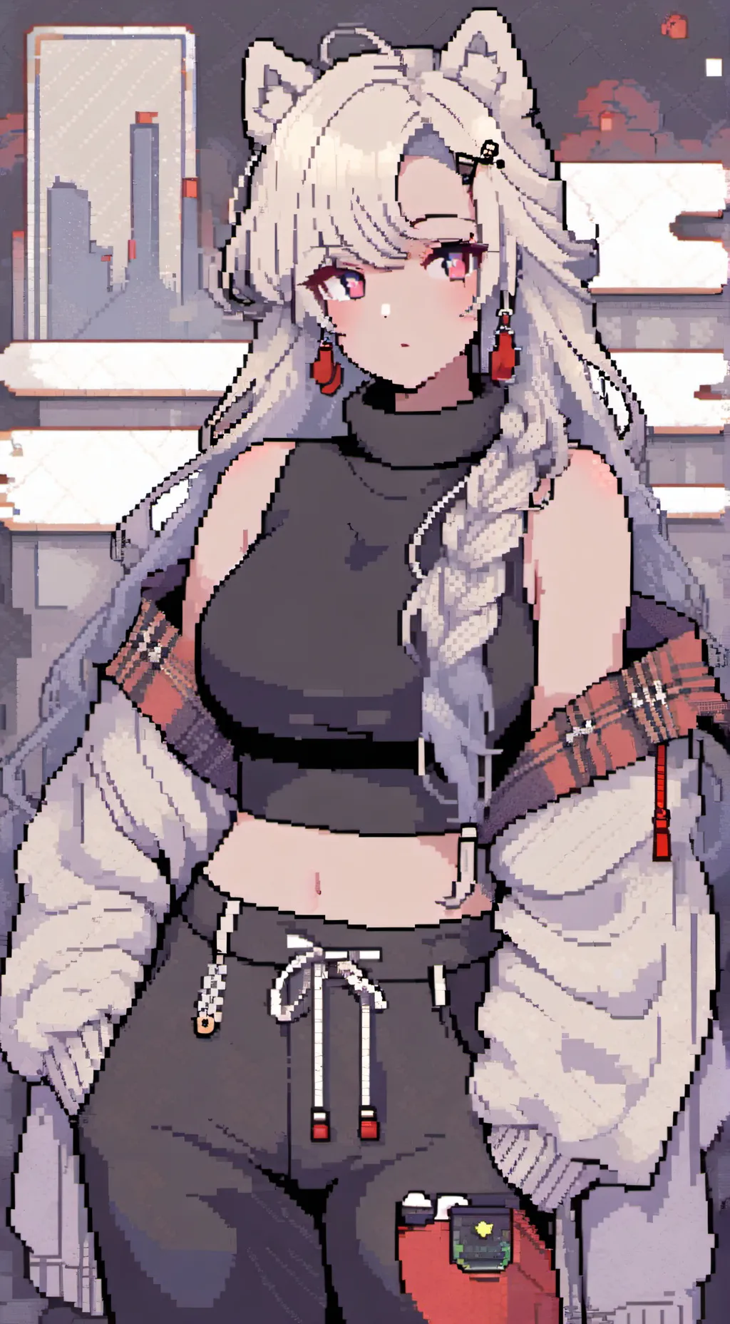 ai character: Diane  background