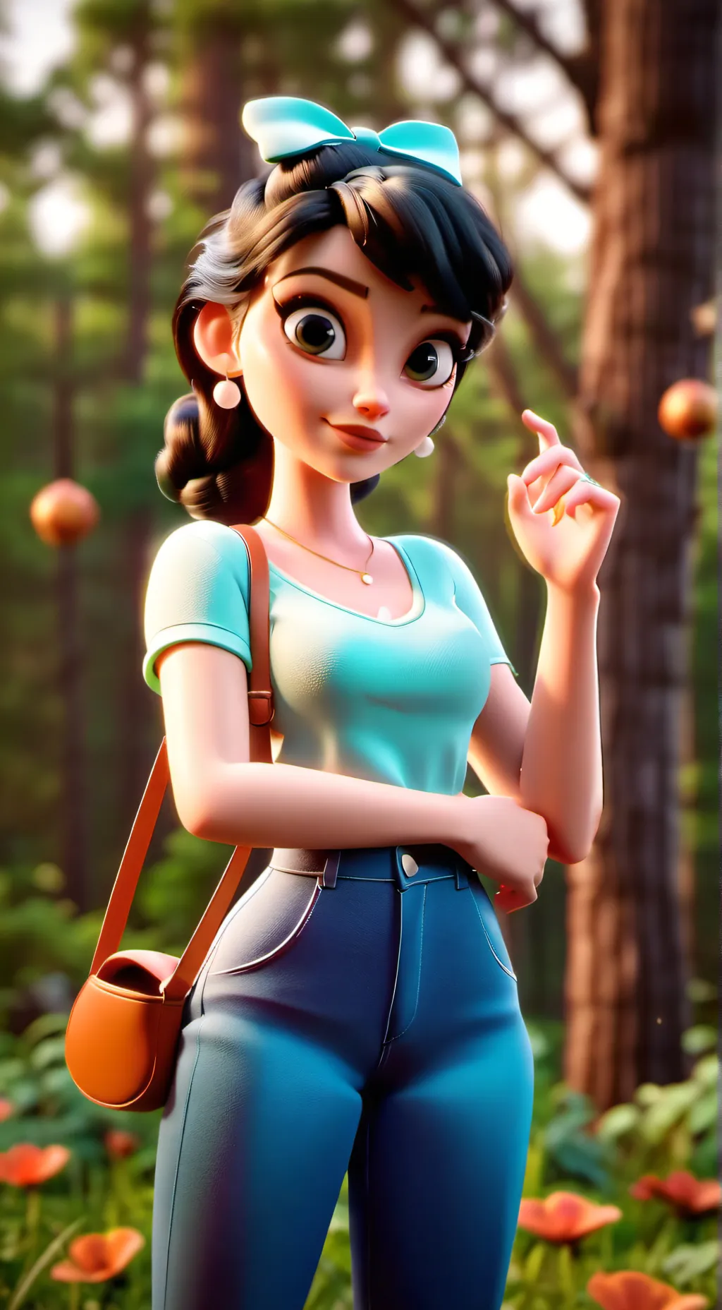 ai character: Angel vs Daniel background