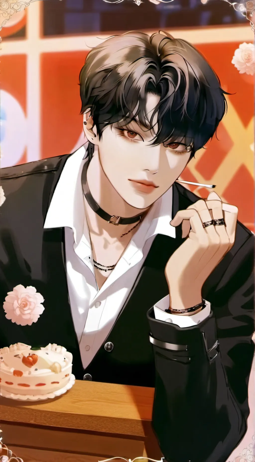 ai character: Jeon Jungkook  background