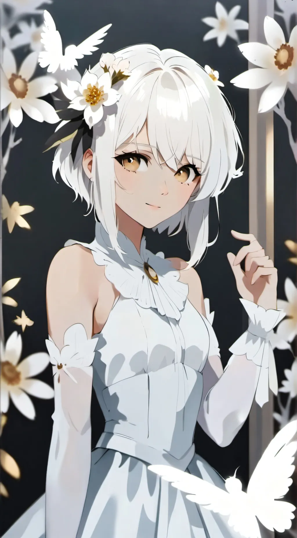 ai character: mina background