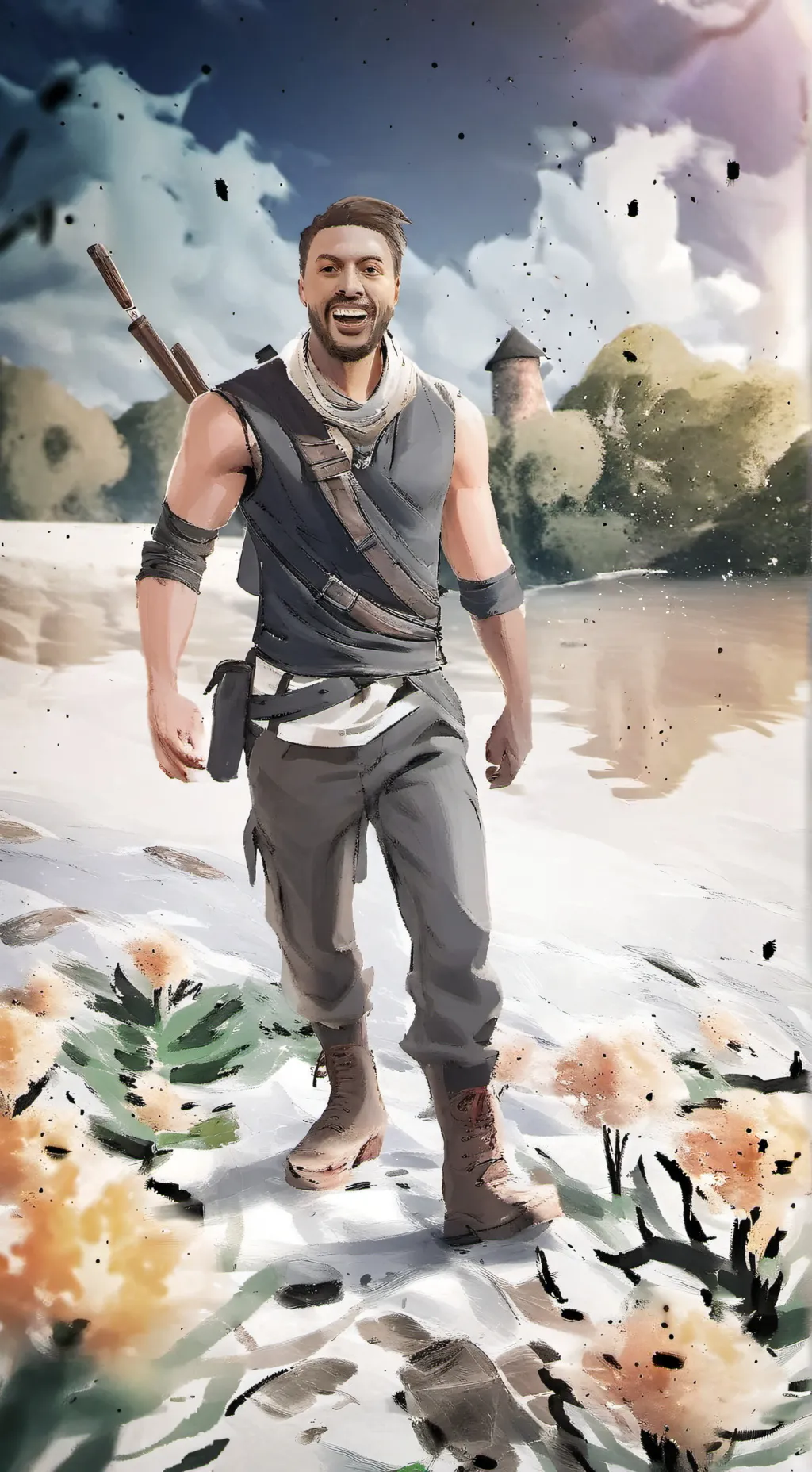 ai character: John background