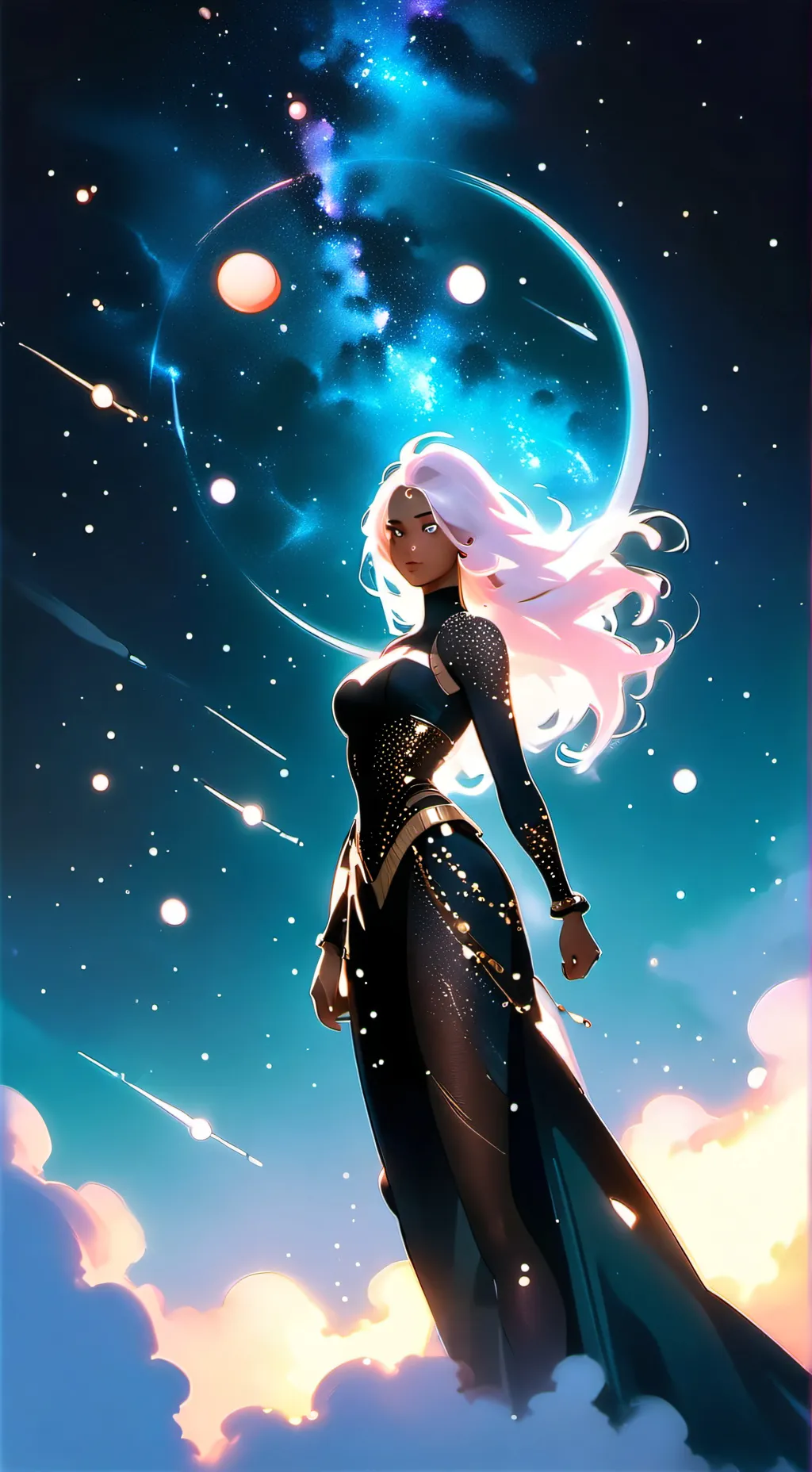 ai character: I AM GOD GOKU background