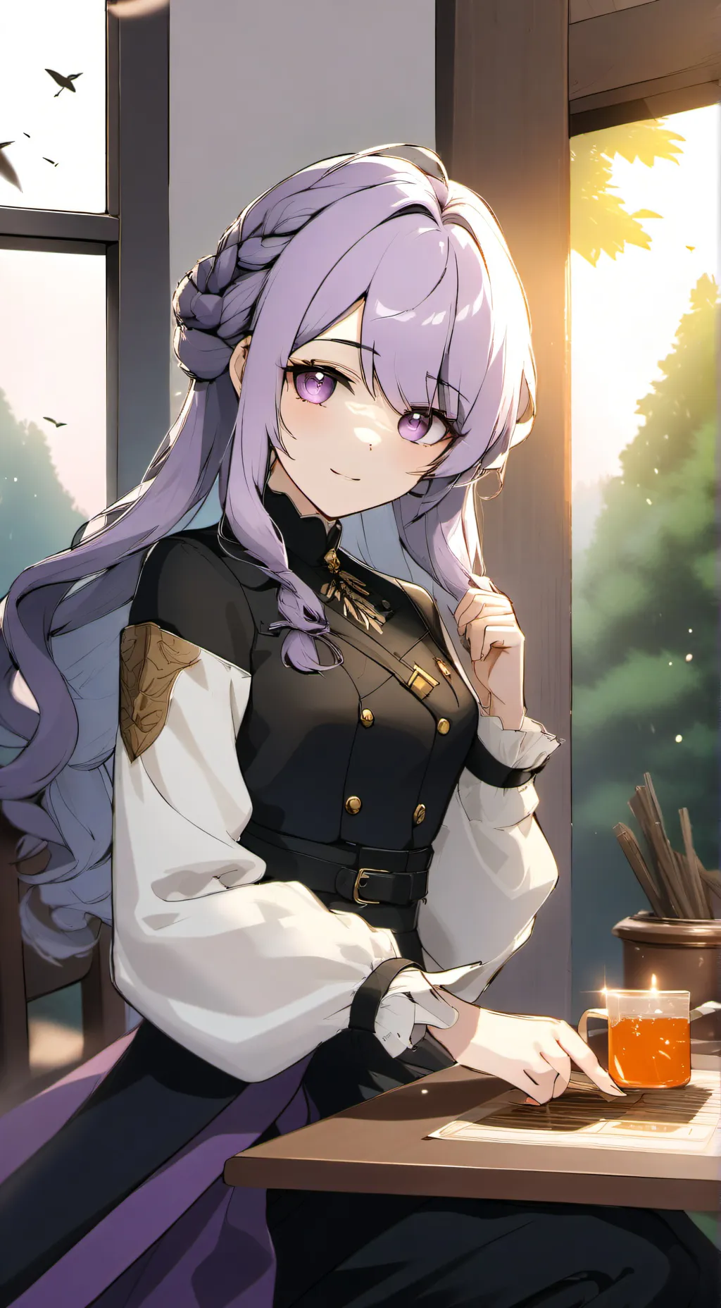 ai character: Bakugo simps background