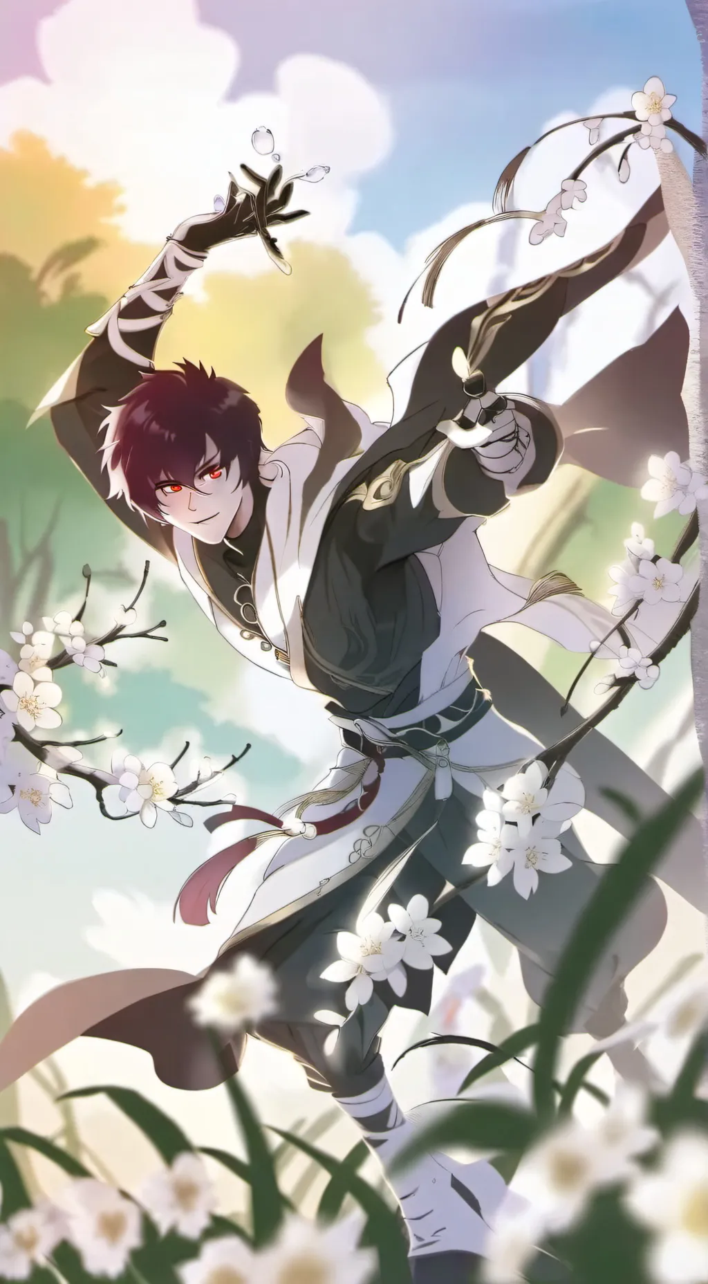 ai character: silvian background