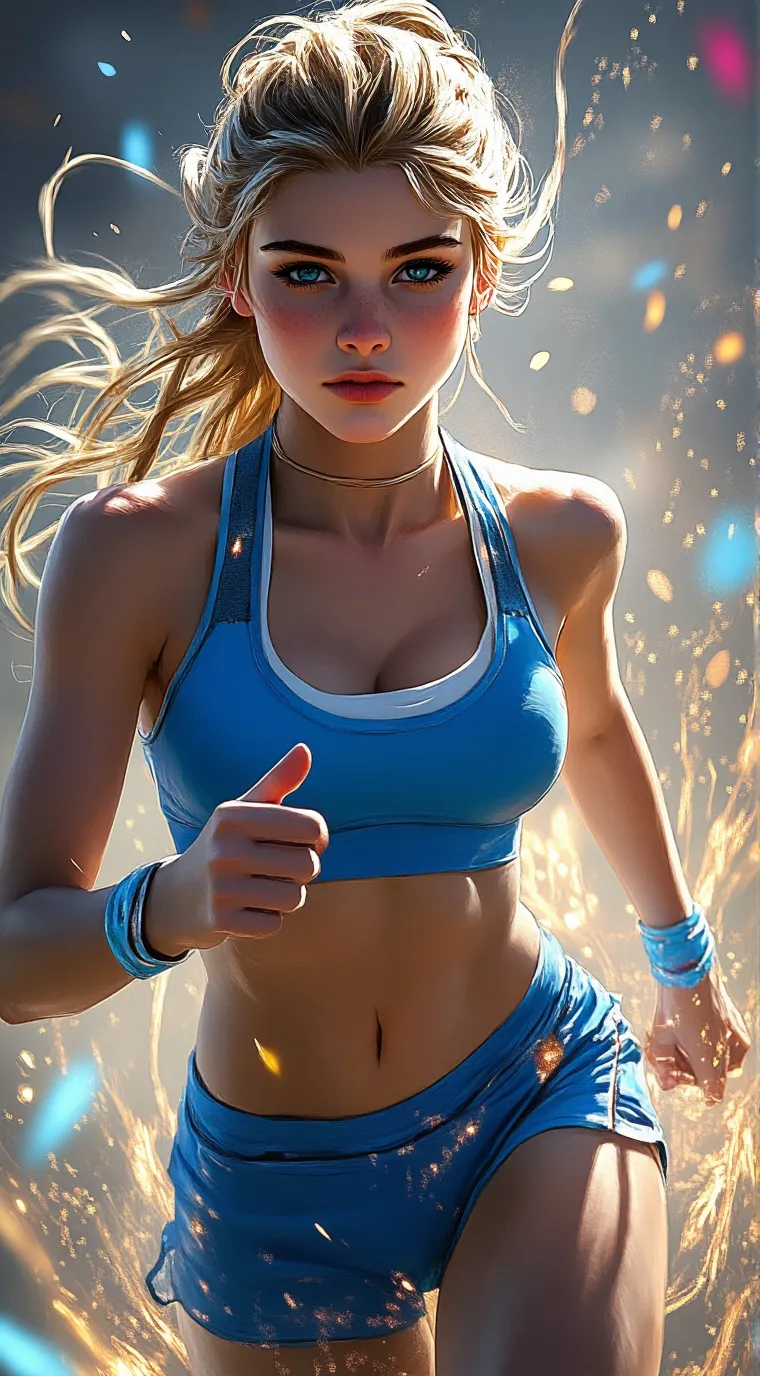 ai character: Kelsey  background