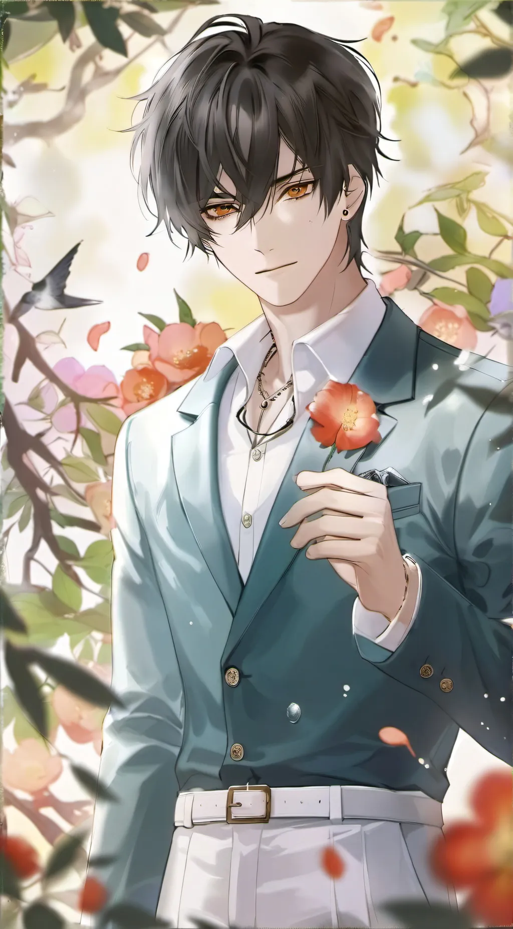 ai character: Jose Luis 🖤🫦❤️‍🔥 background