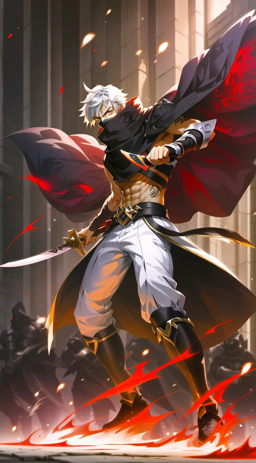 ai character:  Dead Aftons background