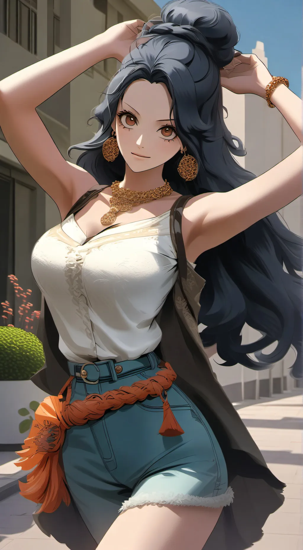 ai character: Sanca background