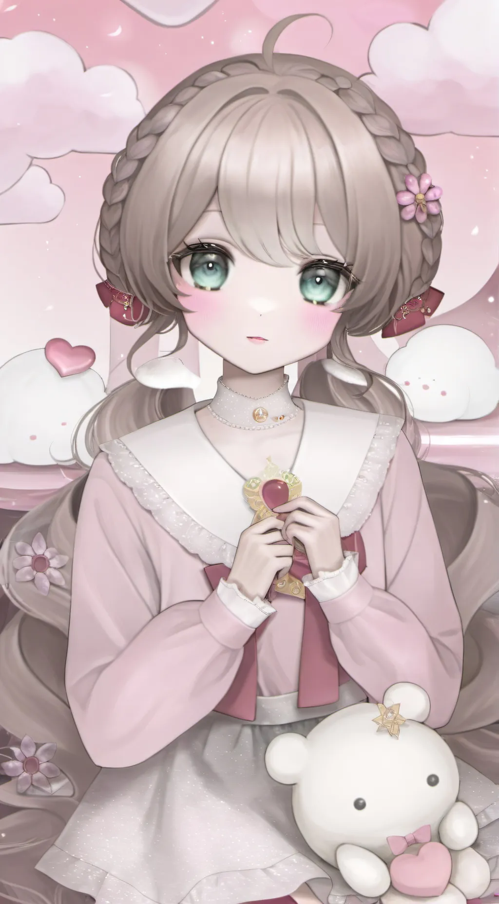 ai character: mha daughter  background