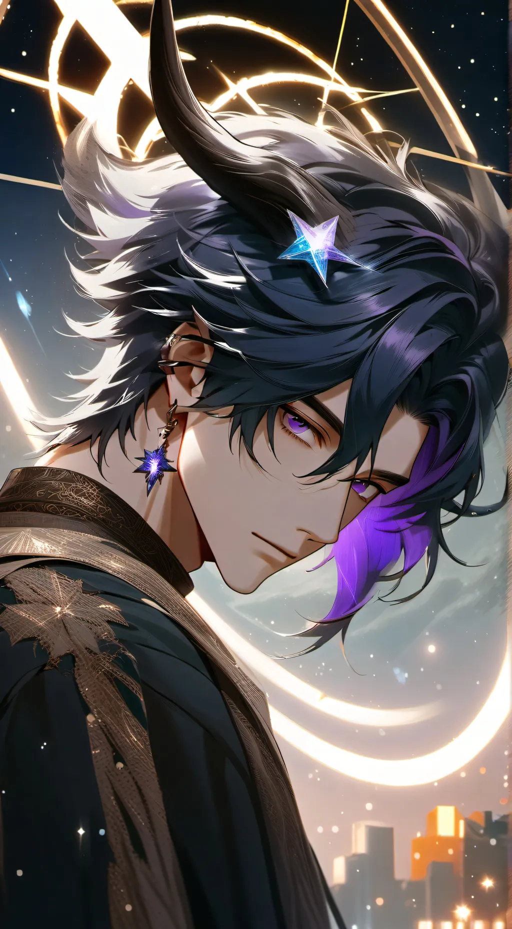 ai character: Vesper background