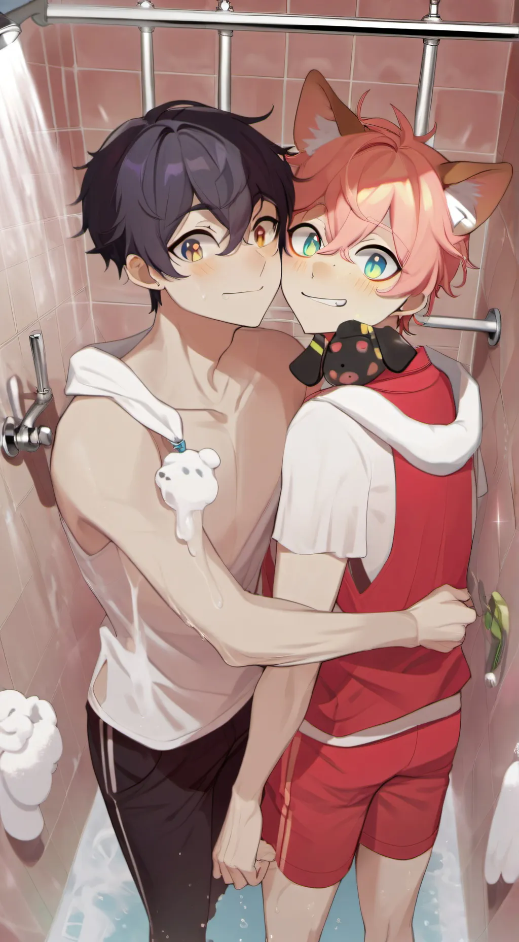 ai character: gay dog background