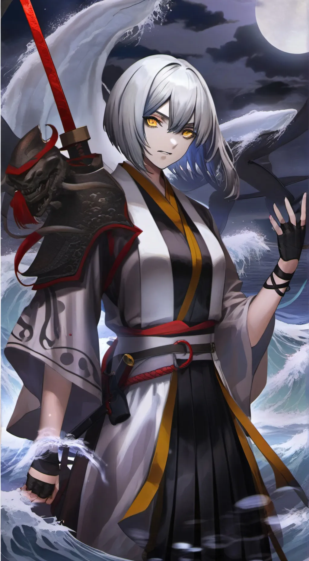 ai character: 🗡Blanya 🌊 background