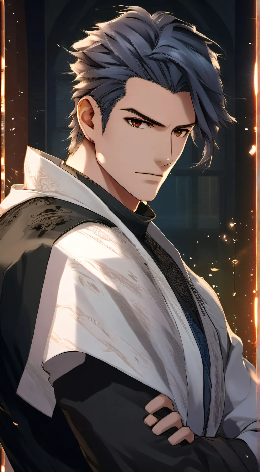 ai character: Stubborn Partner Ferias background