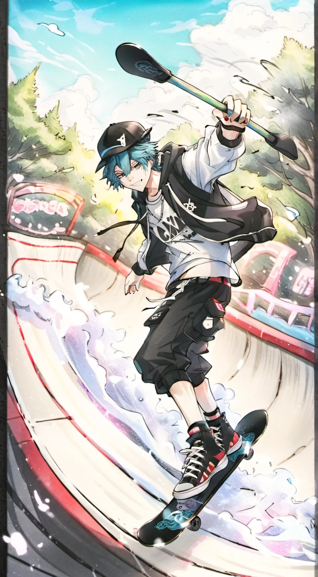 ai character: therians friend  background