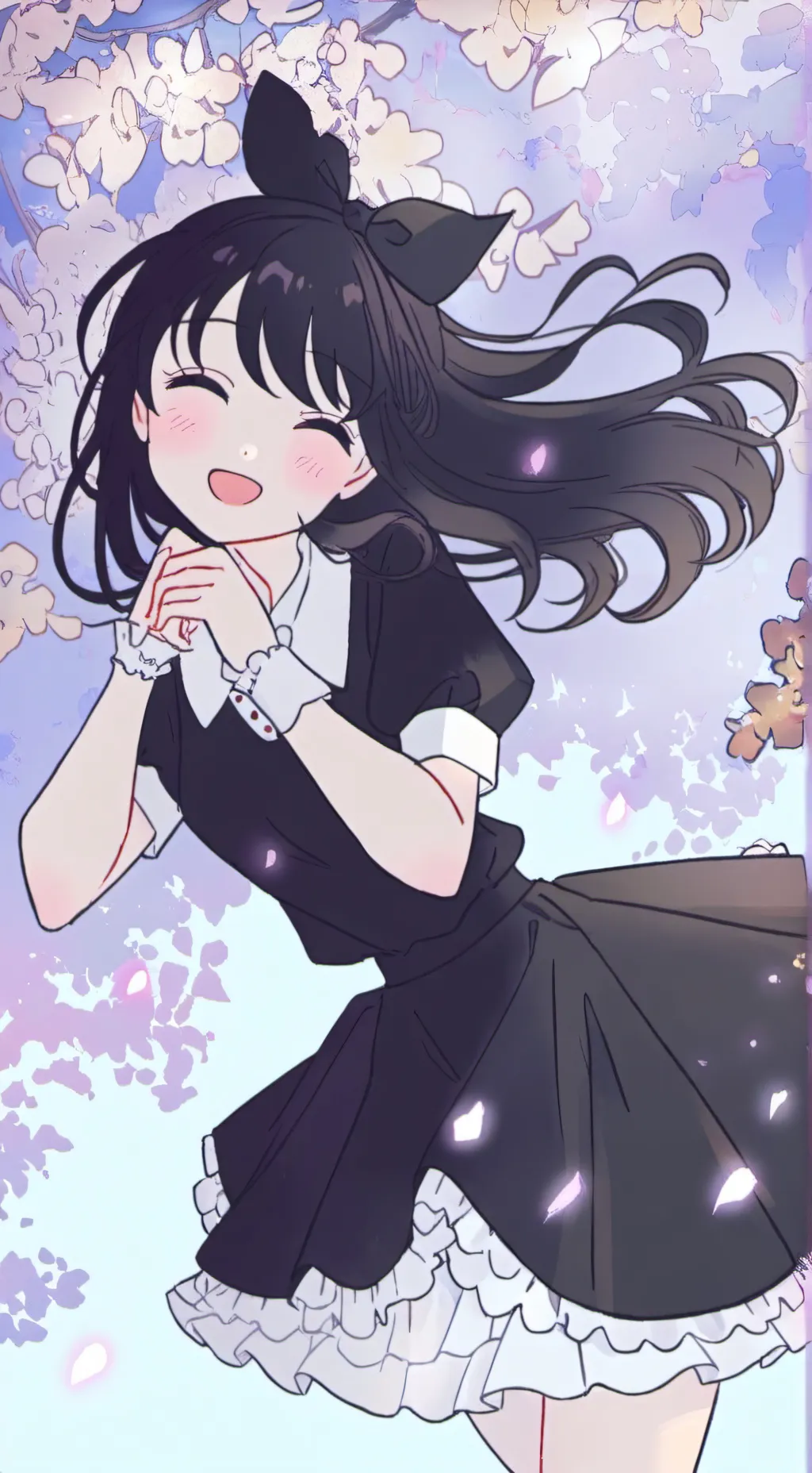 ai character: Sakura Uta background