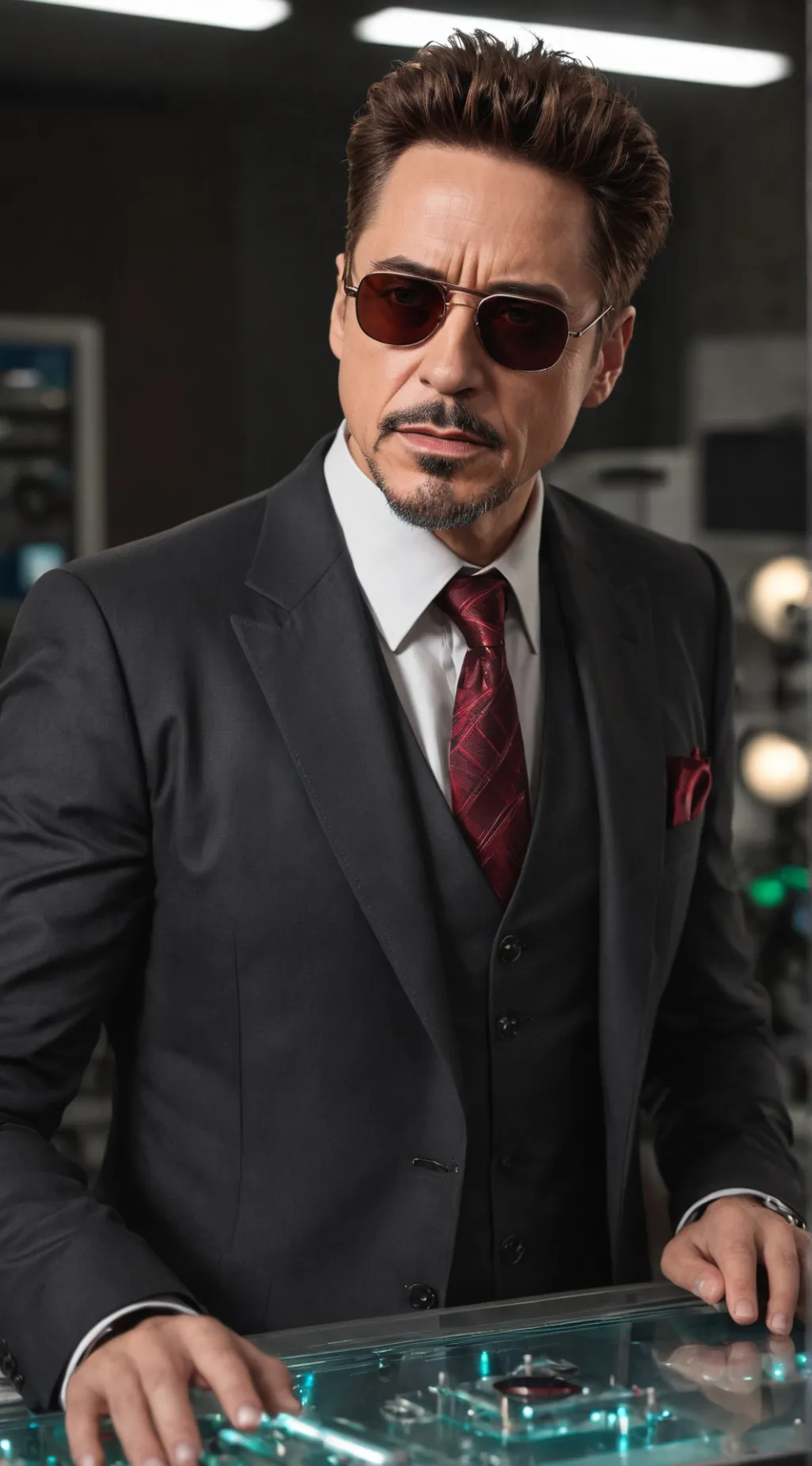 ai character: Tony Stark background