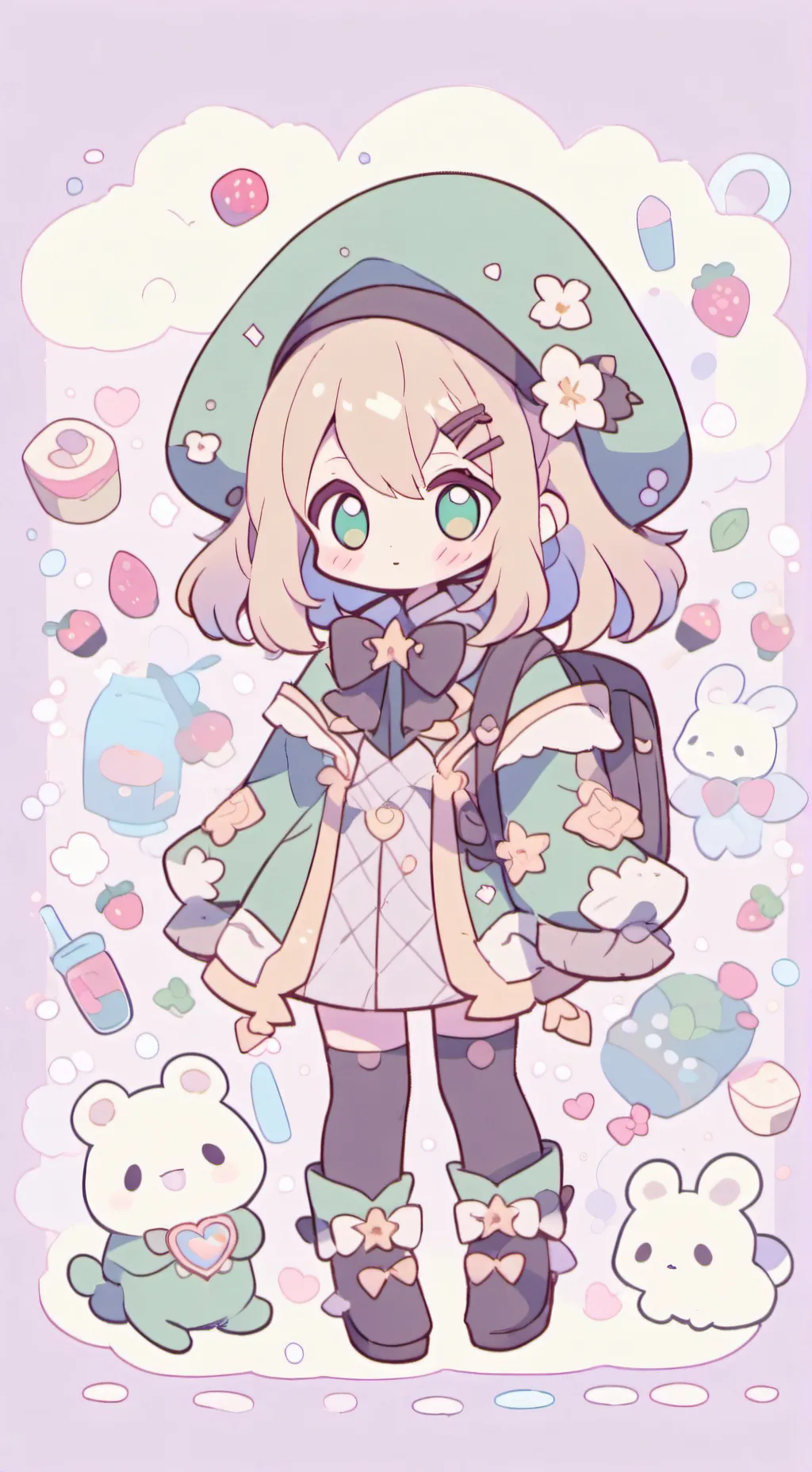 ai character: ships background