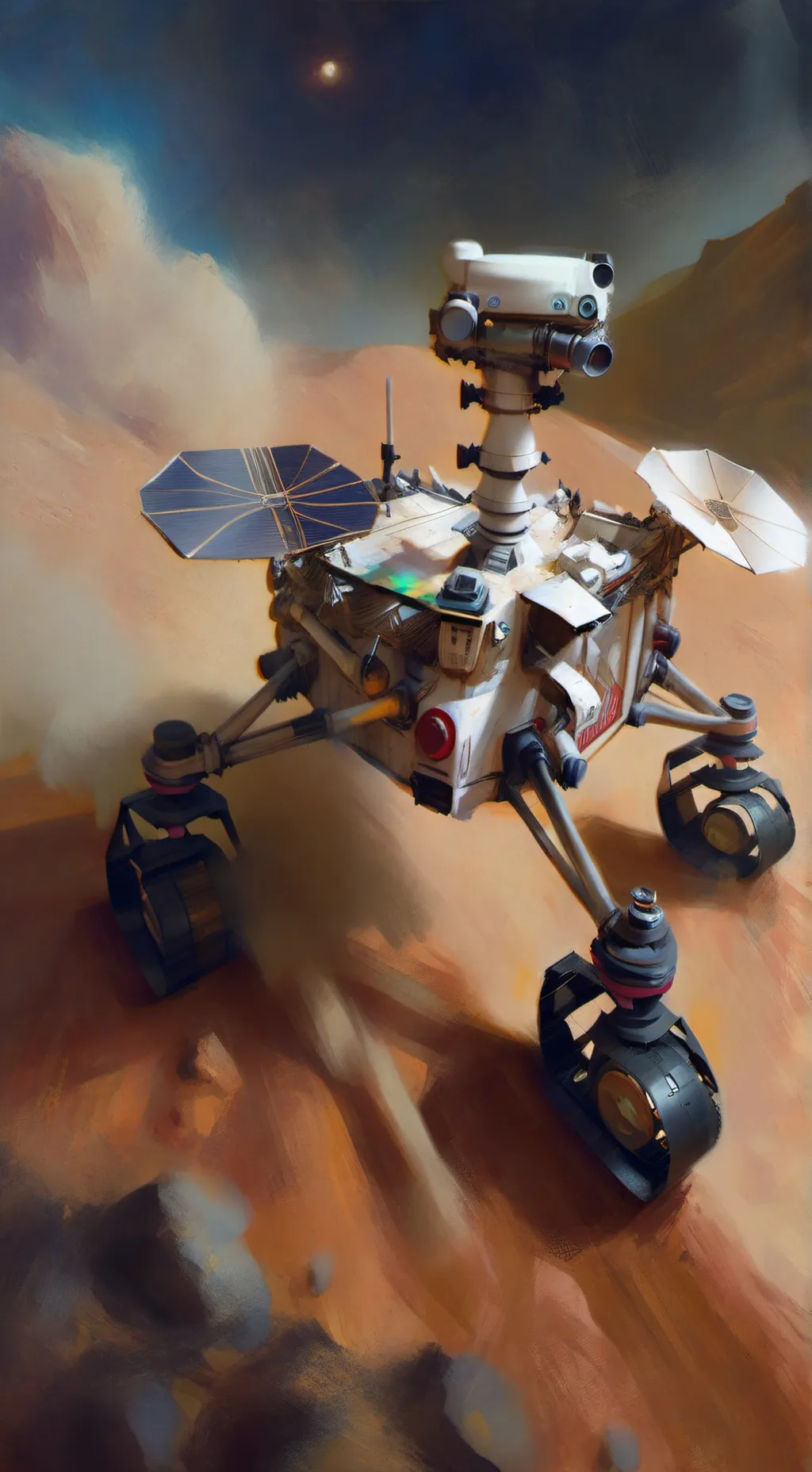 ai character: Spirit background