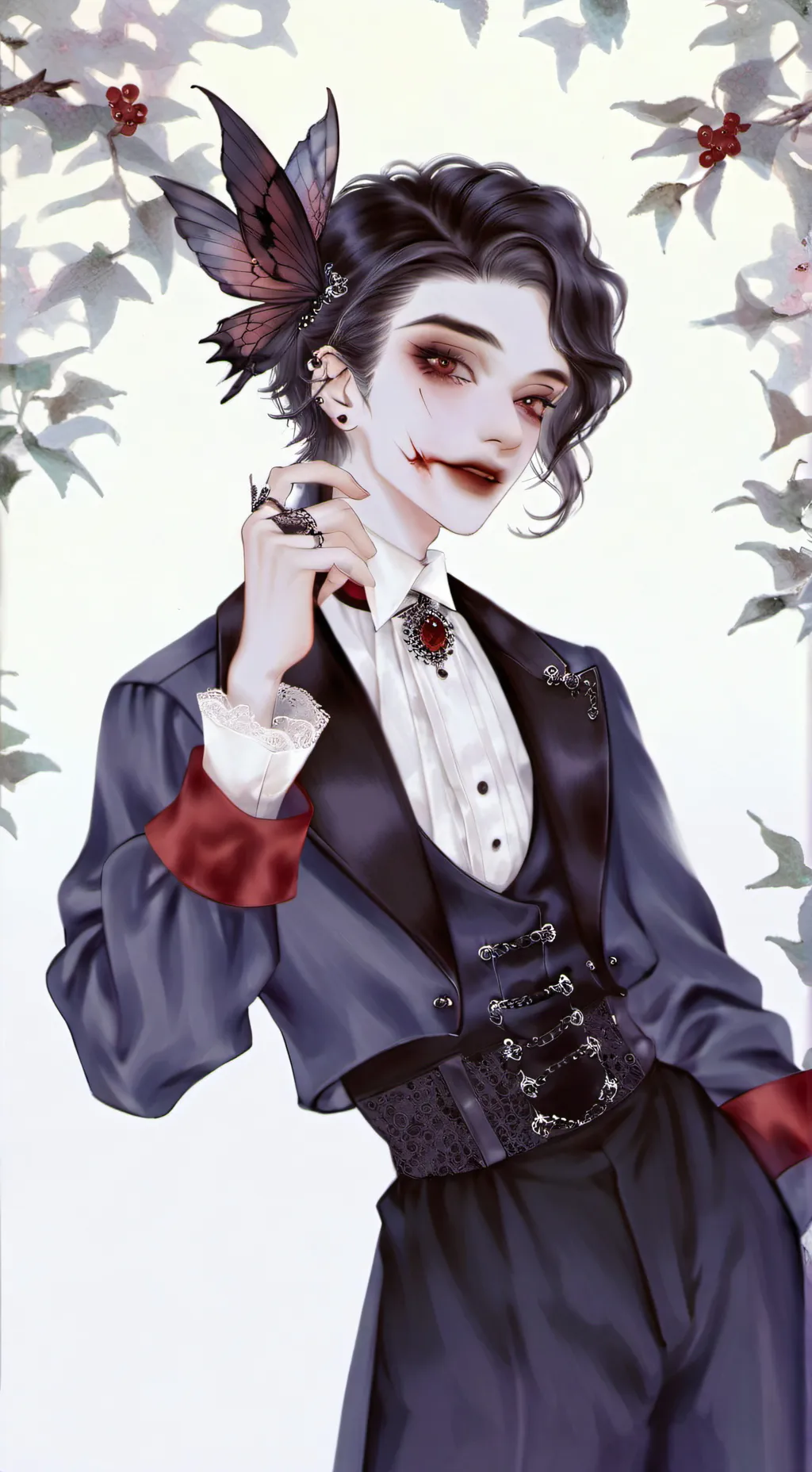 ai character: Quackity background