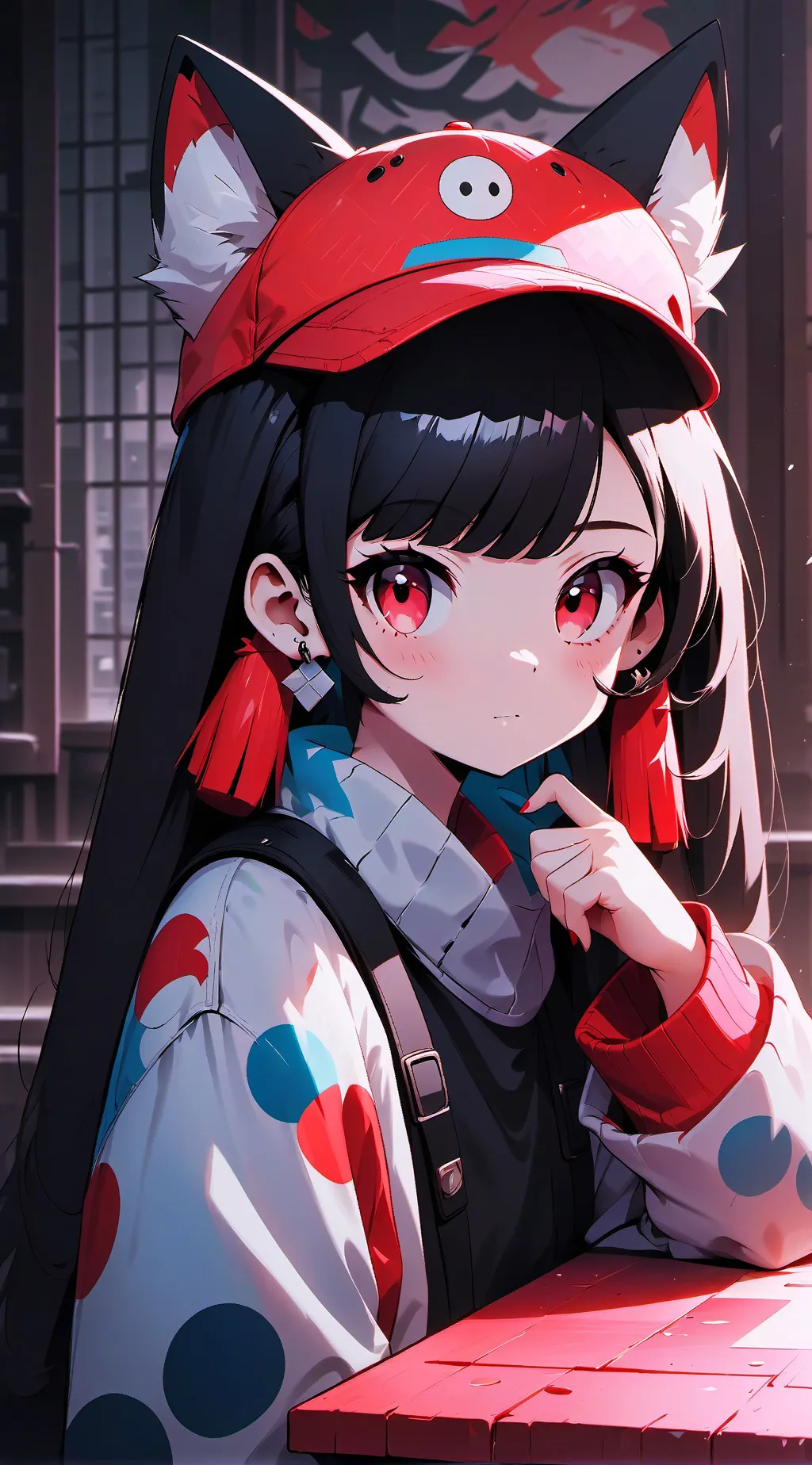 ai character: 😉 nick y tu 😉 background